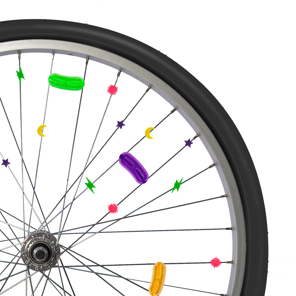 Oxford Junior spoke bead and reflector set - Image 3