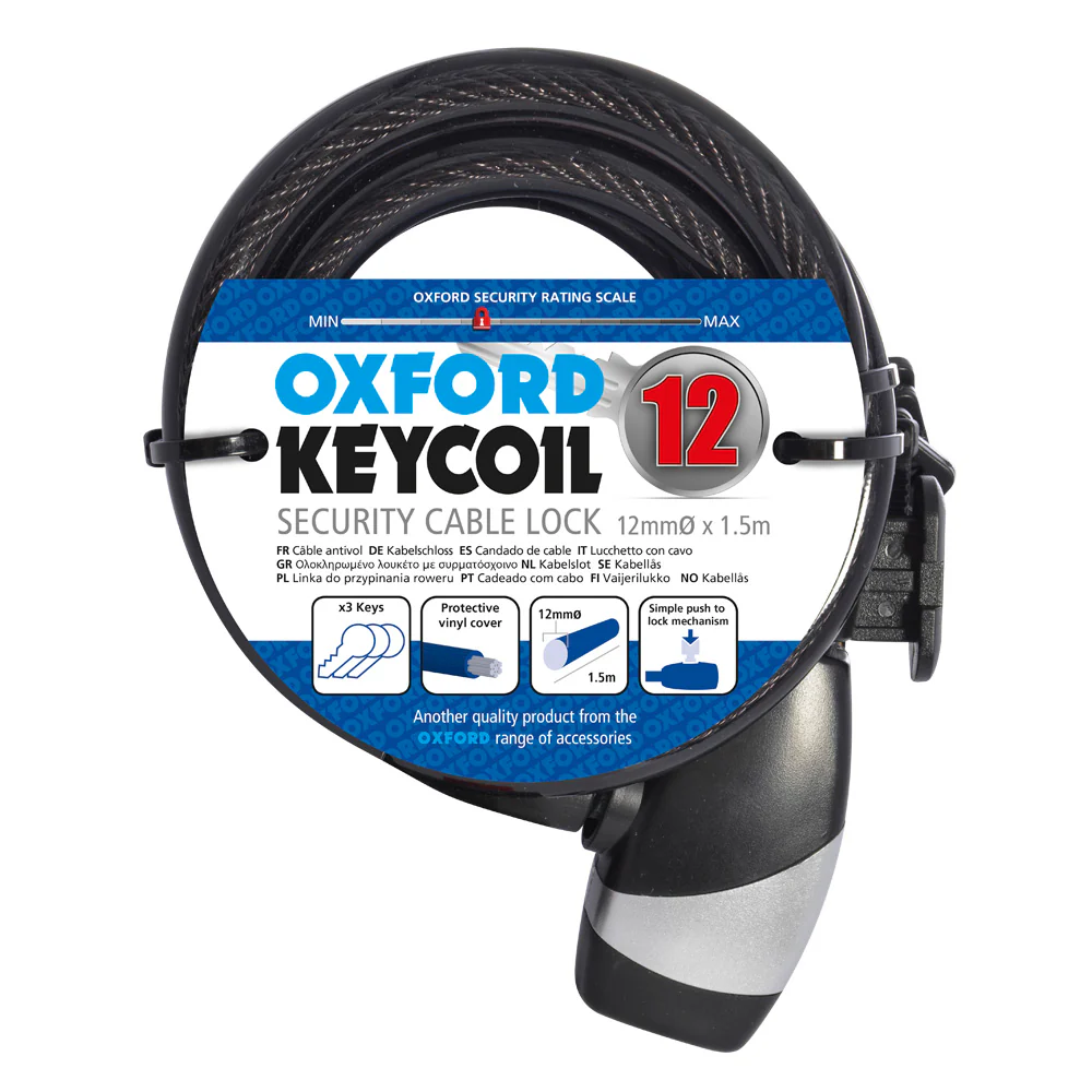 Oxford Key Coil12 1.5m x 12mm - Image 2