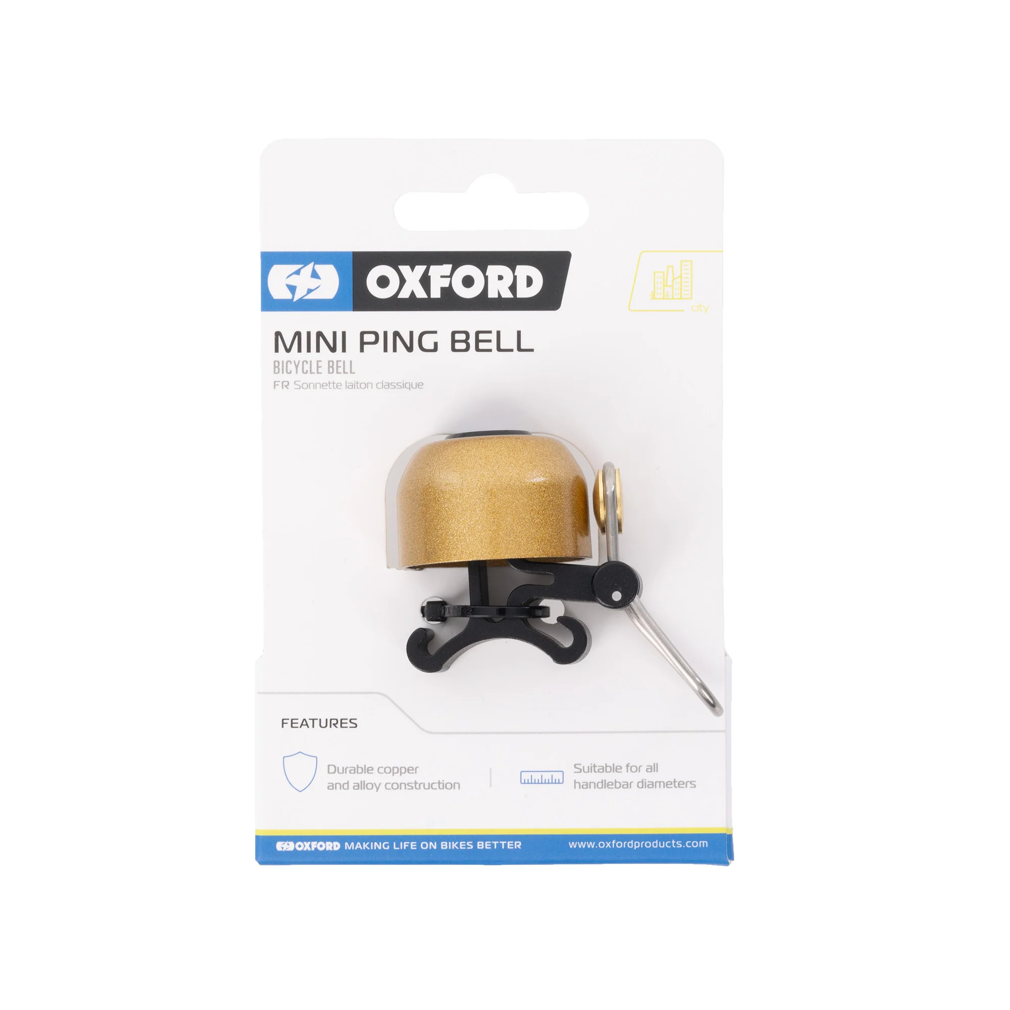 Oxford Mini Ping Bell Gold - Image 2