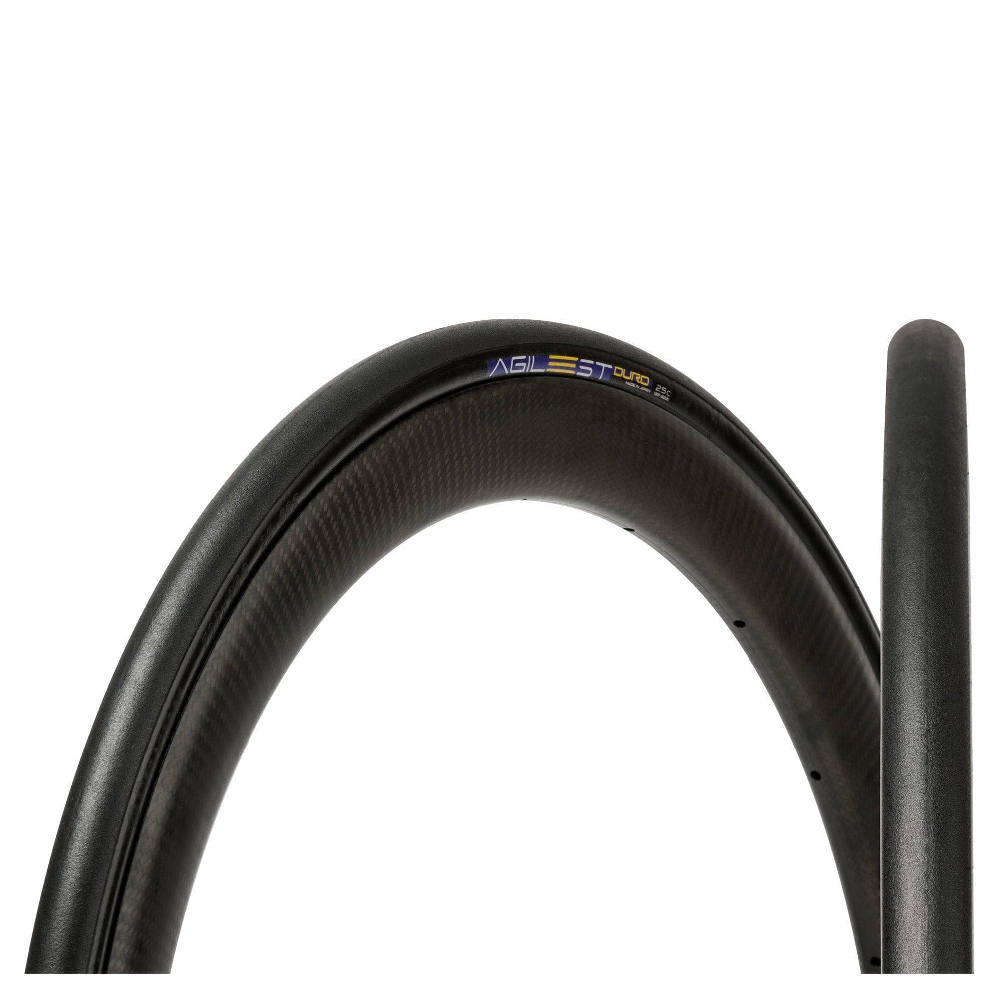 Panaracer Agilest Duro Folding Road Tyre: Black/Black - 700c - Image 4