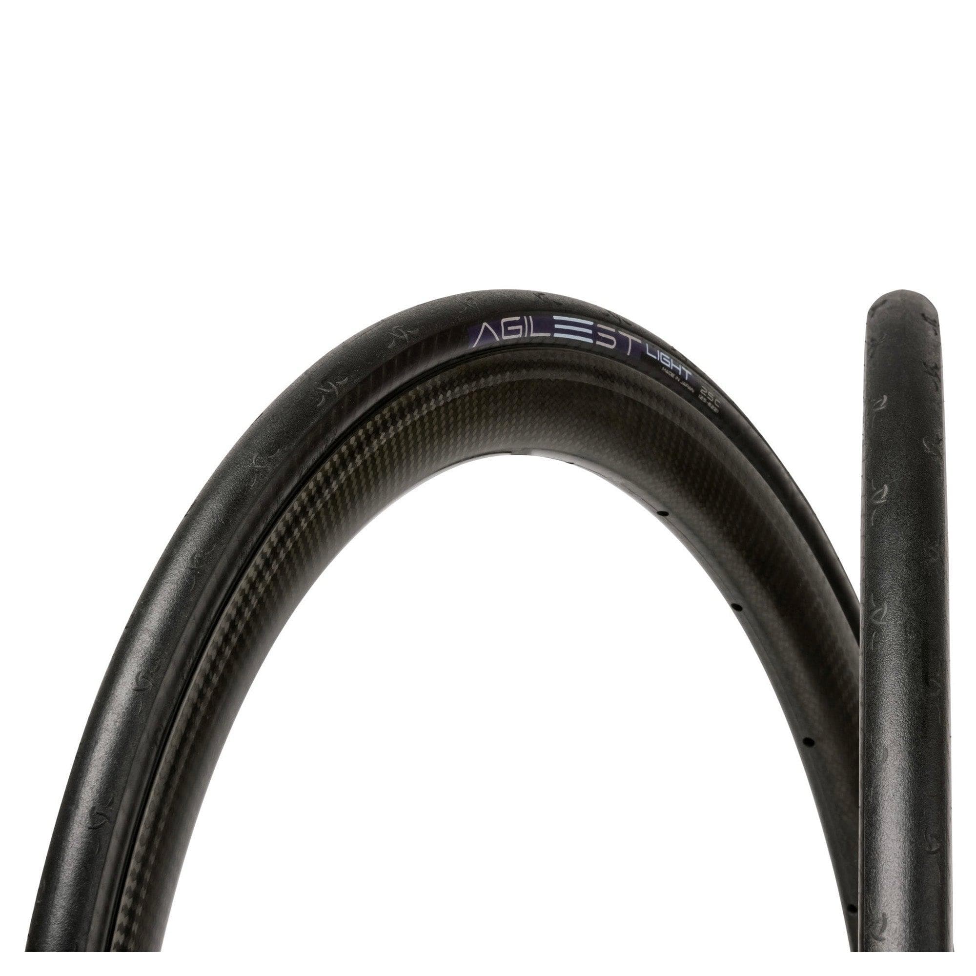 Panaracer Agilest Light Folding Road Tyre: Black/Black - 700c - Image 2