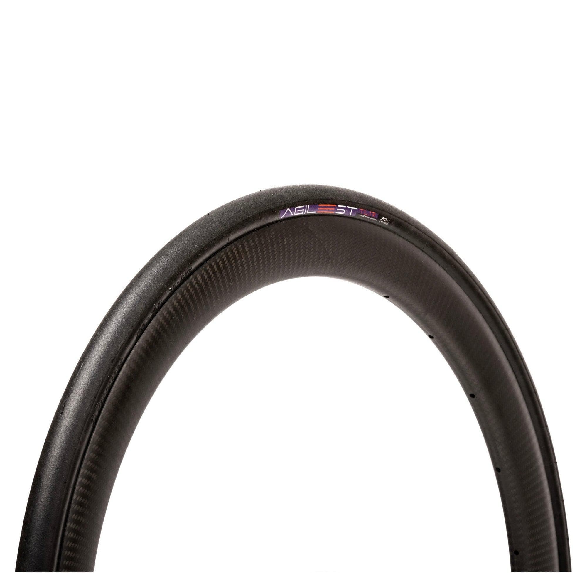 Panaracer Agilest Tlr Folding Road Tyre: Black/Black - 700c - Image 3
