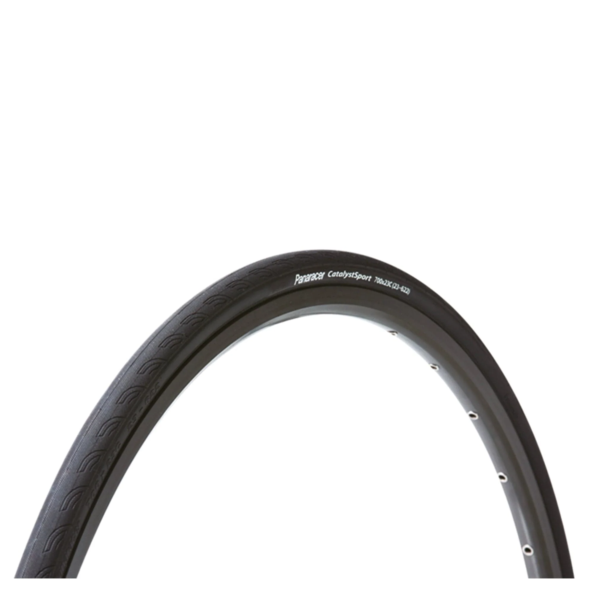Panaracer Catalyst Wired Road Tyre: Black/Black 700c - Image 2