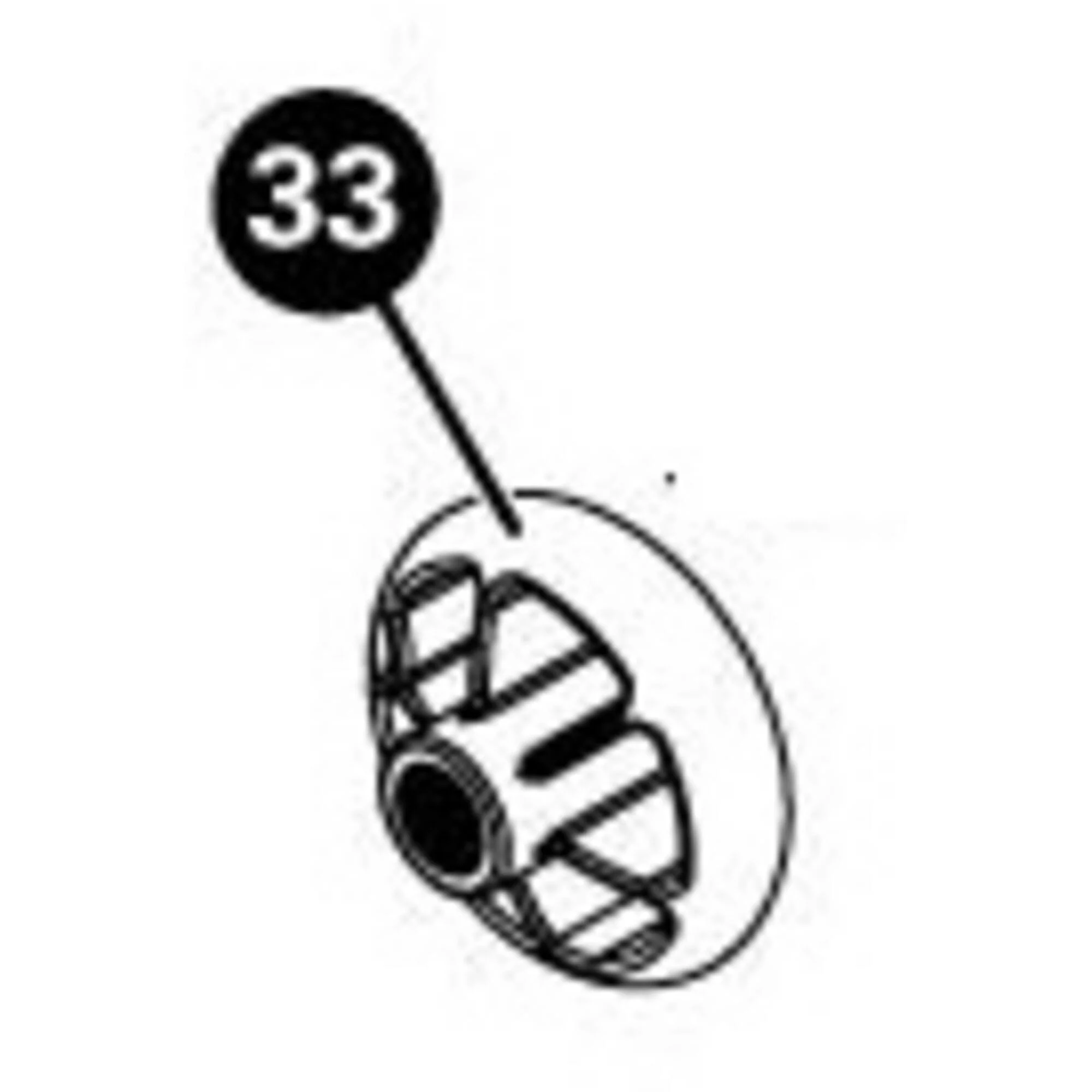Park Tool 2397S - Upright Knob for TS-2.3 or TS-4.2