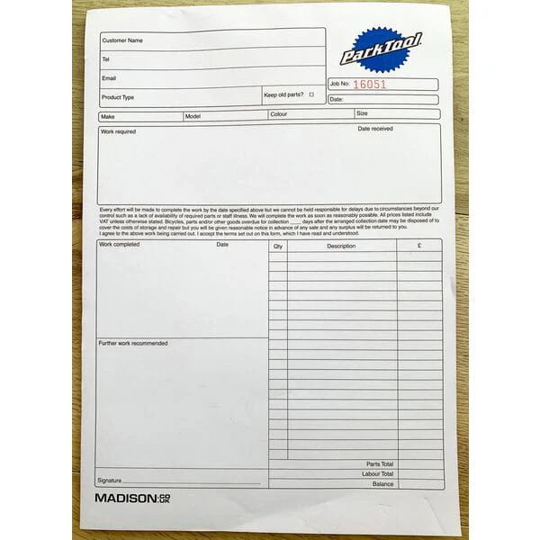 Park Tool Repair and Service Pads