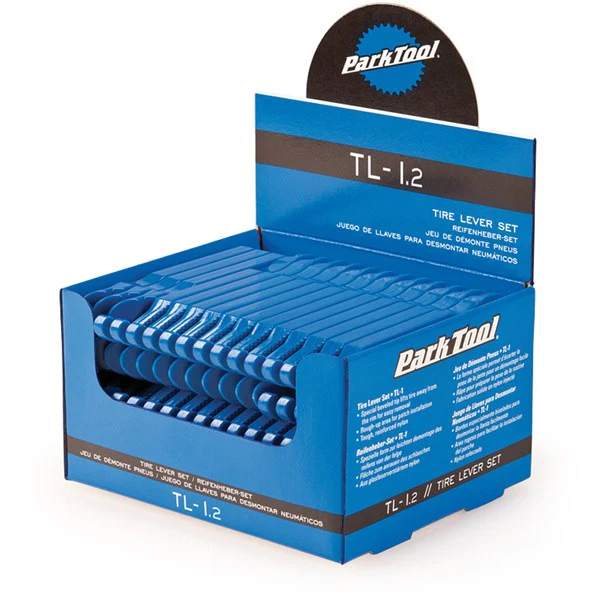 Park Tool TL-1.2 - Counter Display Of 25 Tyre Lever Sets