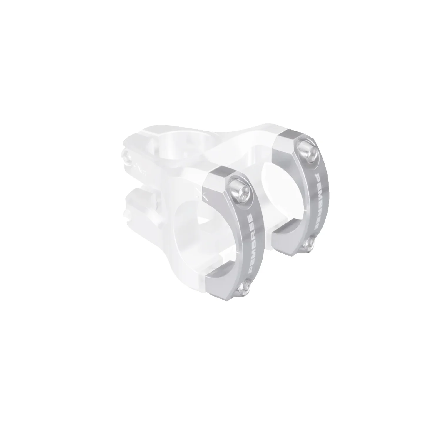 Pembree Pembree GCS Stem Faceplates 35mm Silver