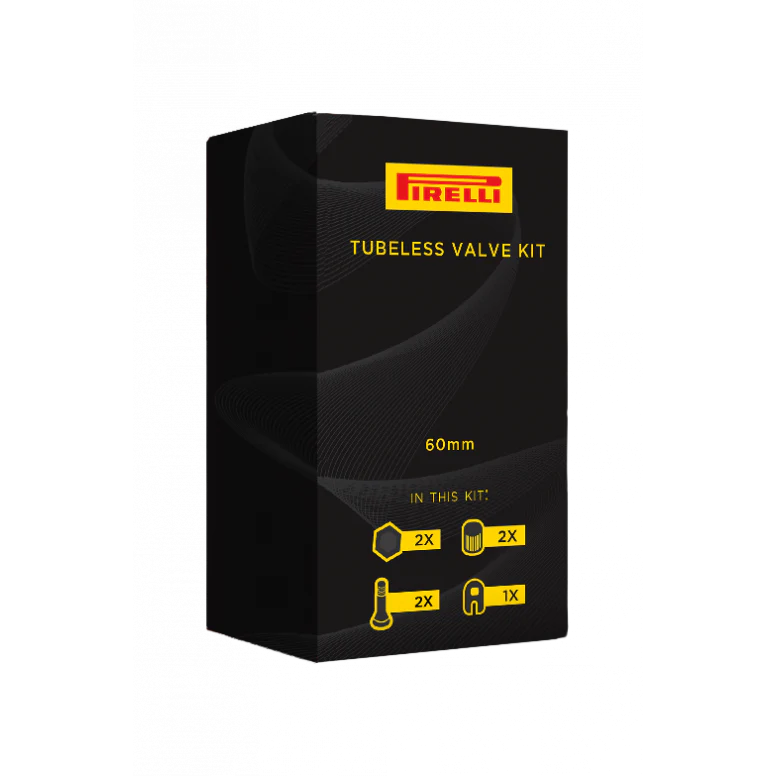 Pirelli Tubeless Valve Kit - 40mm - Black