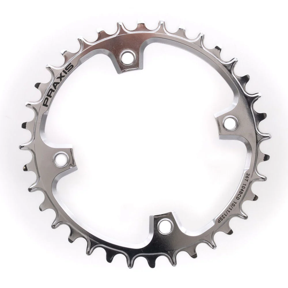 Praxis - E-Ring - 104 BCD NW 1x 36t PVD Coated