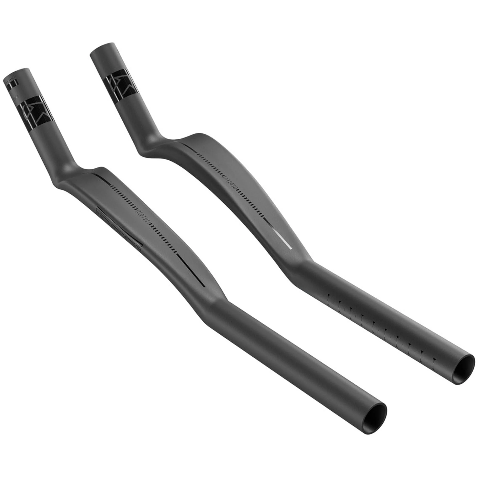 PRO Clip-On; Ergo-Bend 45; Carbon; Extensions Only