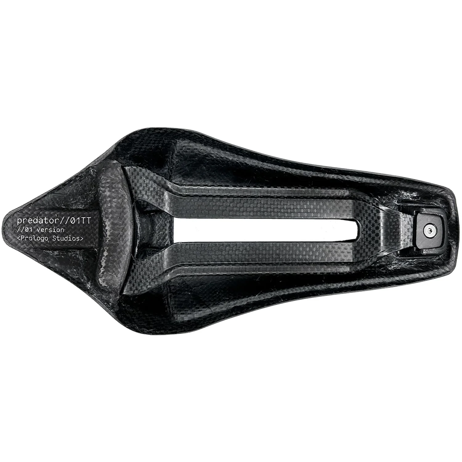 Prologo Predator 01TRI Nack Black/White 60mm - Image 3