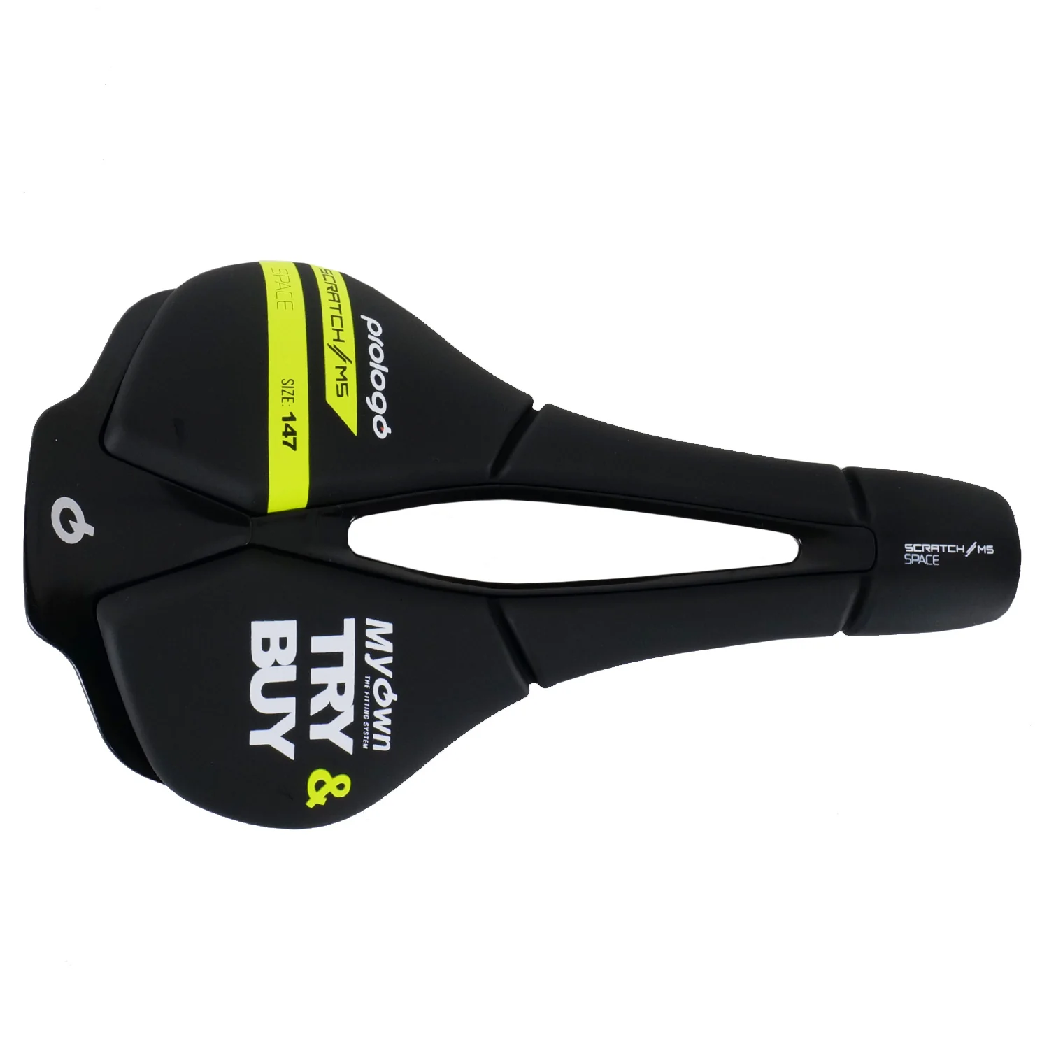 Prologo Scratch M5 Space PAS 147 Steel - 147mm - Black-Yellow Scratch