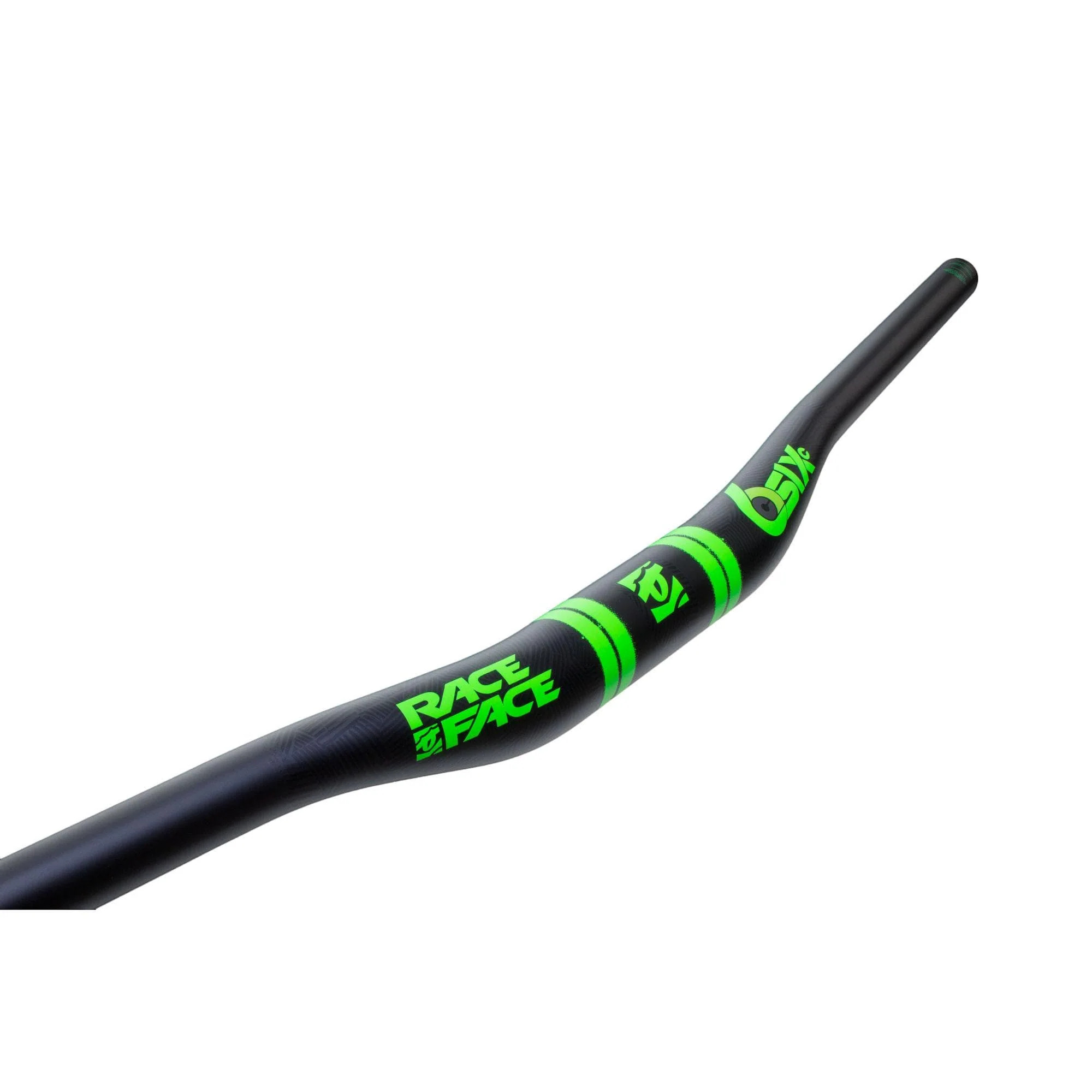 Race Face SIXC 20mm Riser Handlebar Black/Silver - Image 2