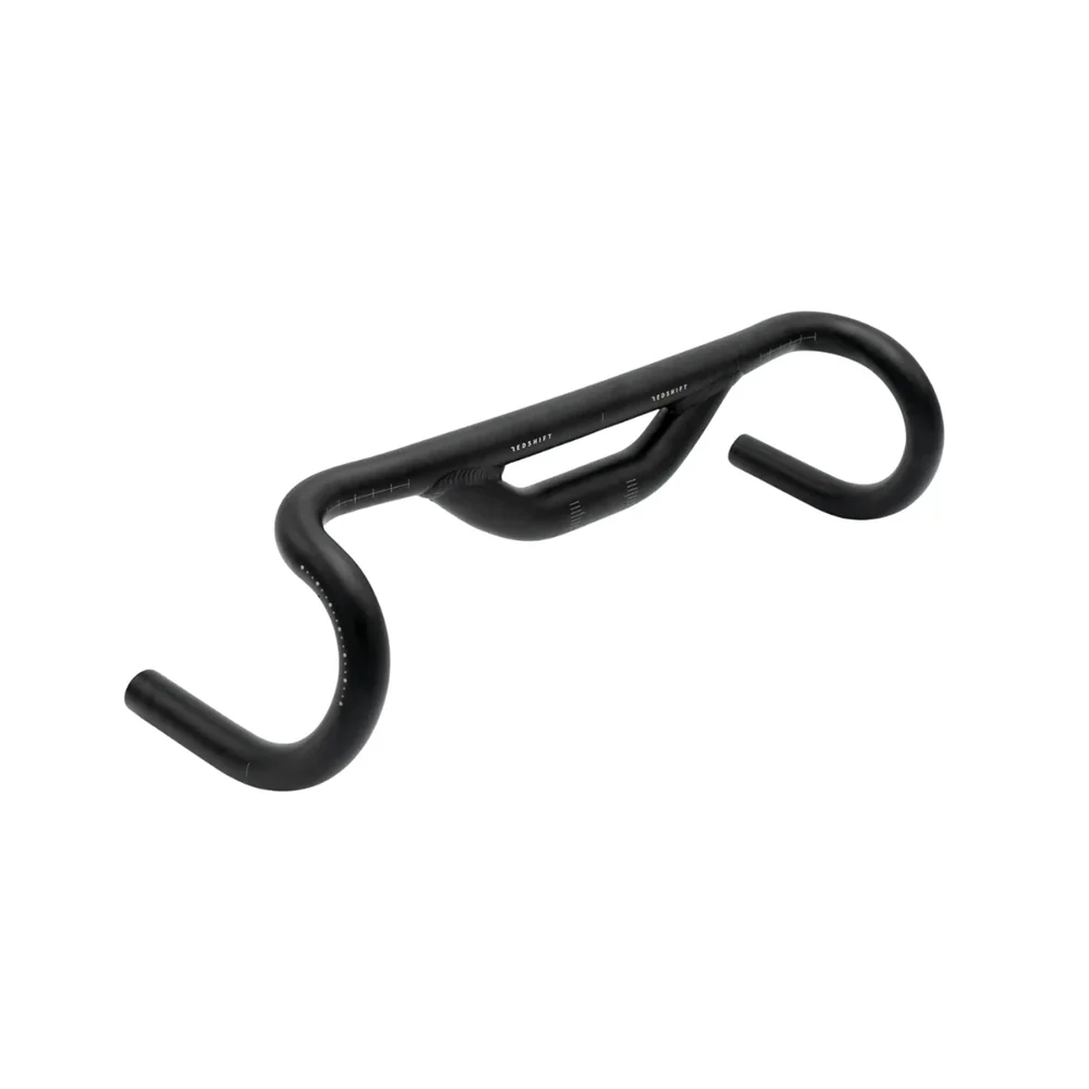 Redshift Sports Top Shelf Low Flare Handlebar - 70mm - Black - Image 2