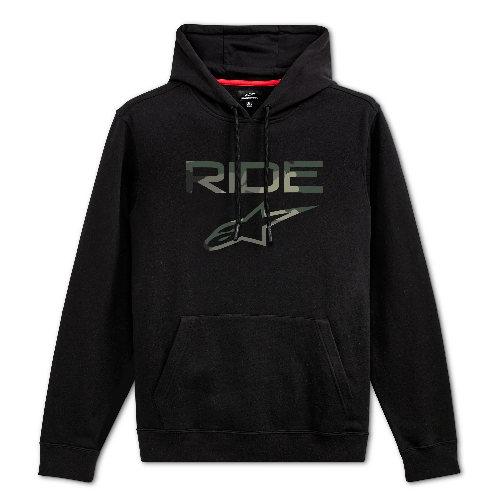 Ride 2.0 Camo Hoodie Black S