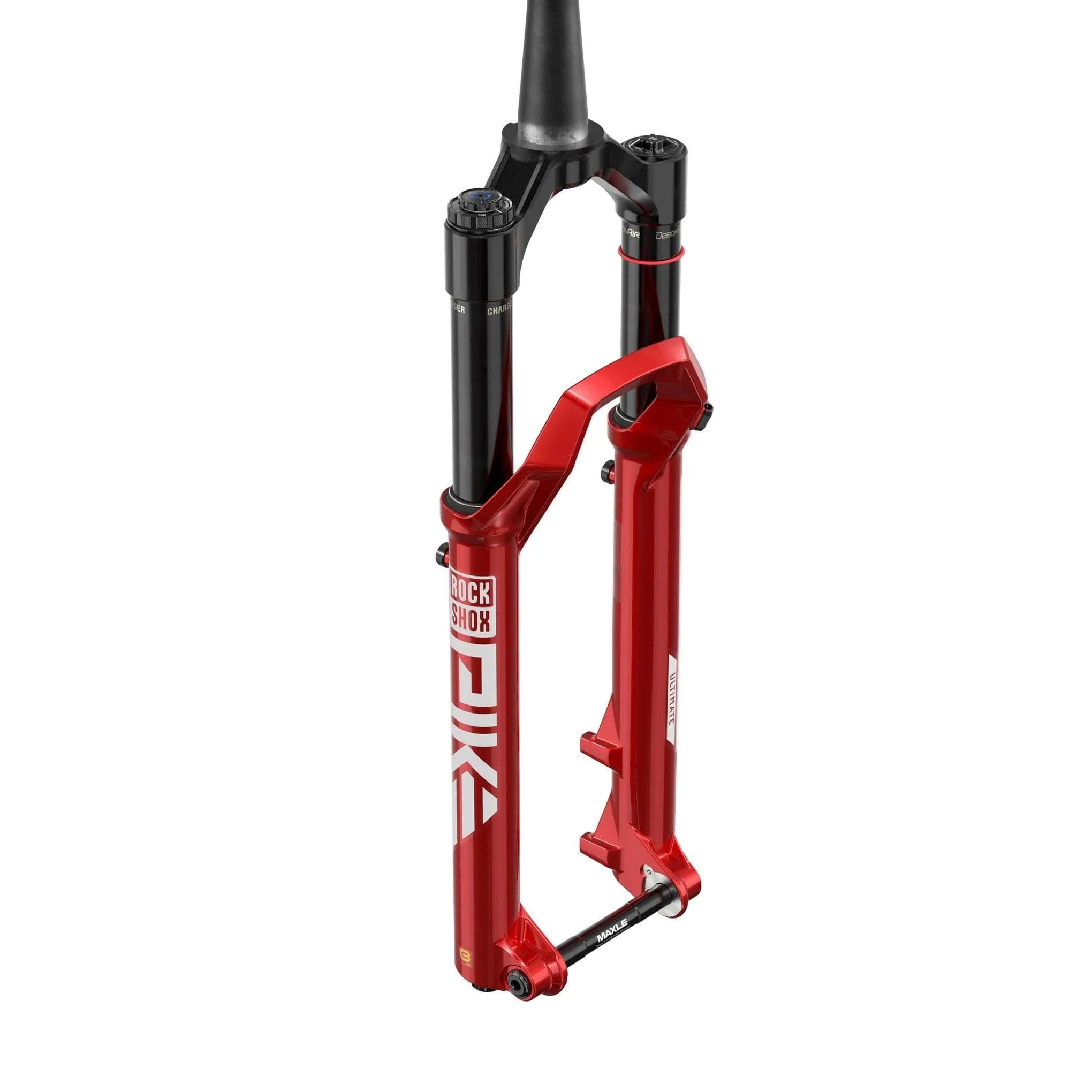 RockShox Fork Pike Ultimate Charger 3.1 Rc2 - Crown 27.5" Boost™ 15X110  Alum Str Tpr Debonair+ (Includes Bolt On Fender,2 Btm Tokens, Star Nut, Maxle Stealth) C2: ELECTRIC RED 140MM 37 OFFSET