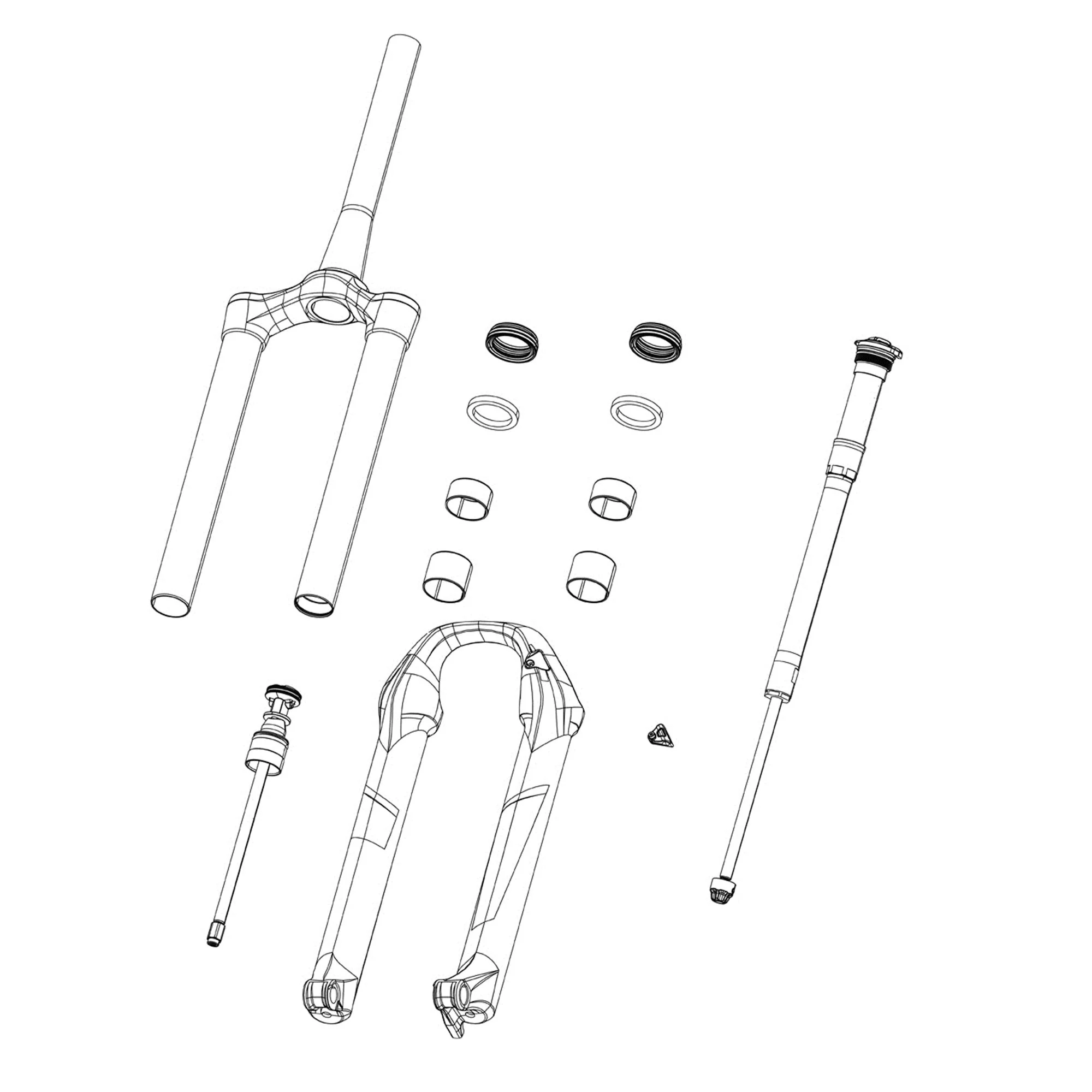 RockShox Fork Spring Sealhead Lyrik E1+ (2027+): 35MM