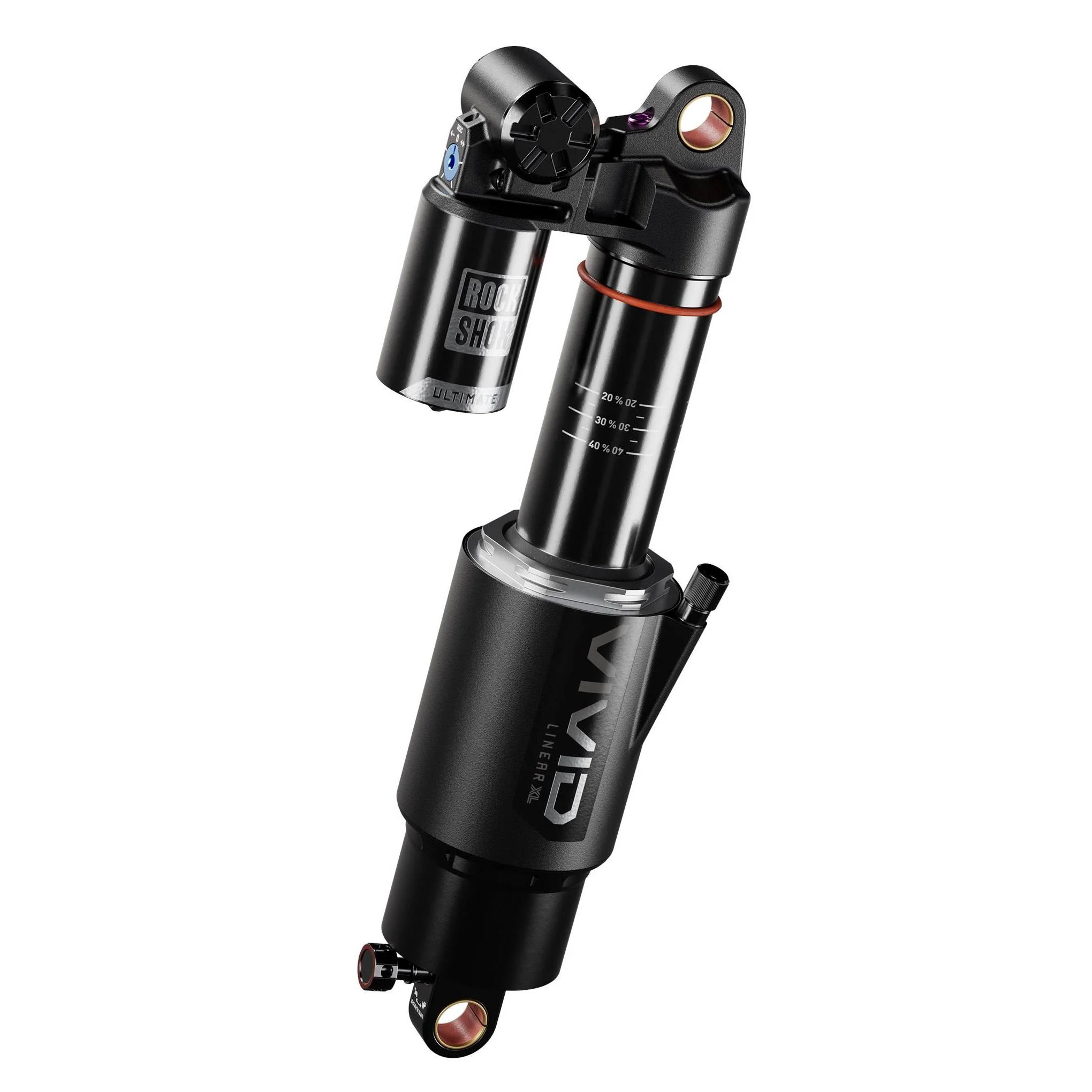 RockShox Rear Shock Vivid Ultimate DH RC2 - Standard - D1: REB55/COMP34 250X70