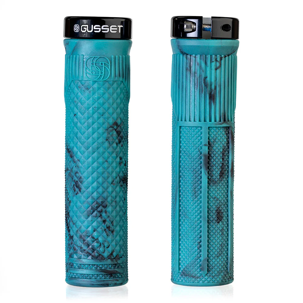 Gusset Grips S2 Lock-On Grips - Extra Soft Black 133mm - Image 2