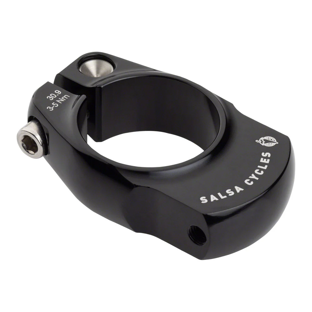 Salsa Post Lock Seatclamp 30.9mm Black