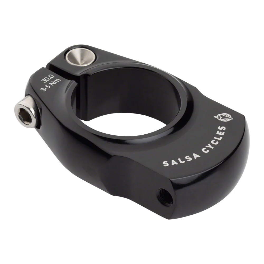 Salsa Rack Lock Seatclamp 30.0mm Black
