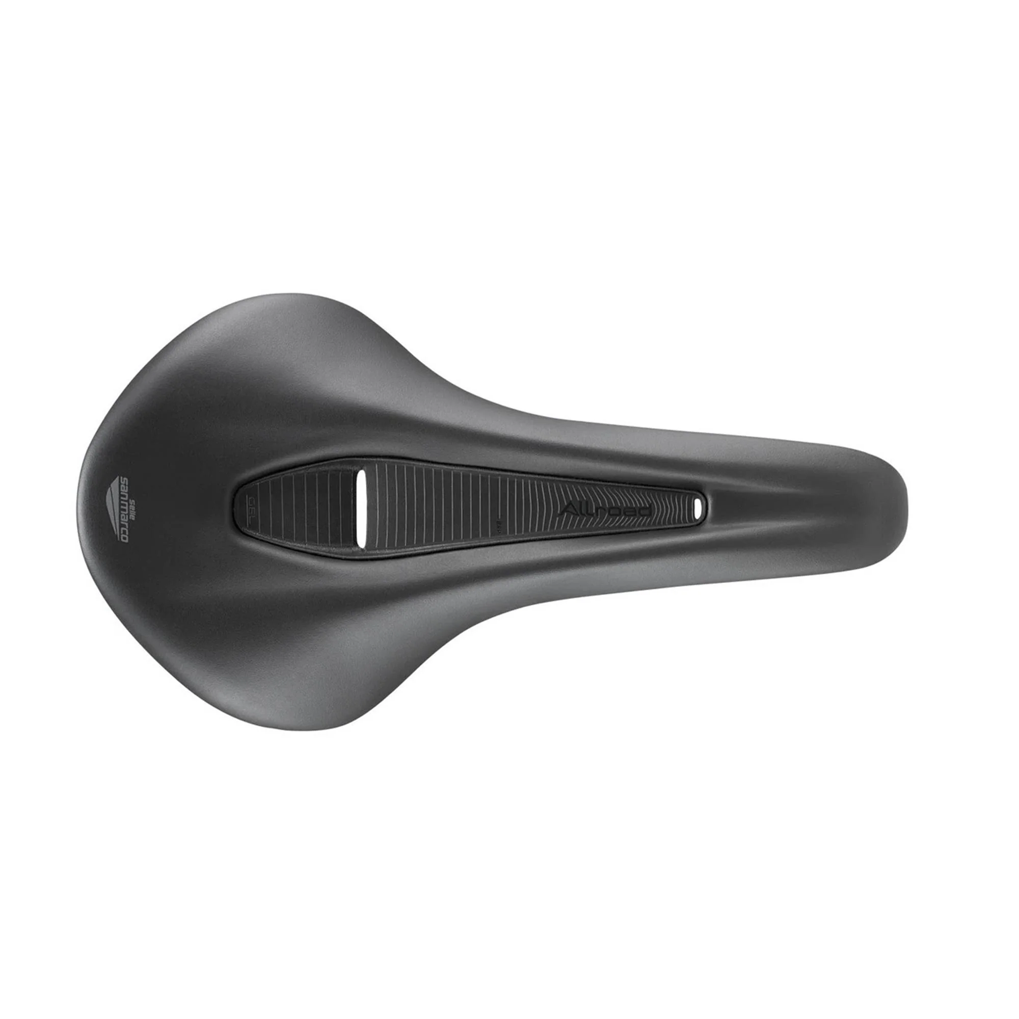 San Marco Allroad Shield Racing Saddle: BLACK/BLACK L3 - 155MM