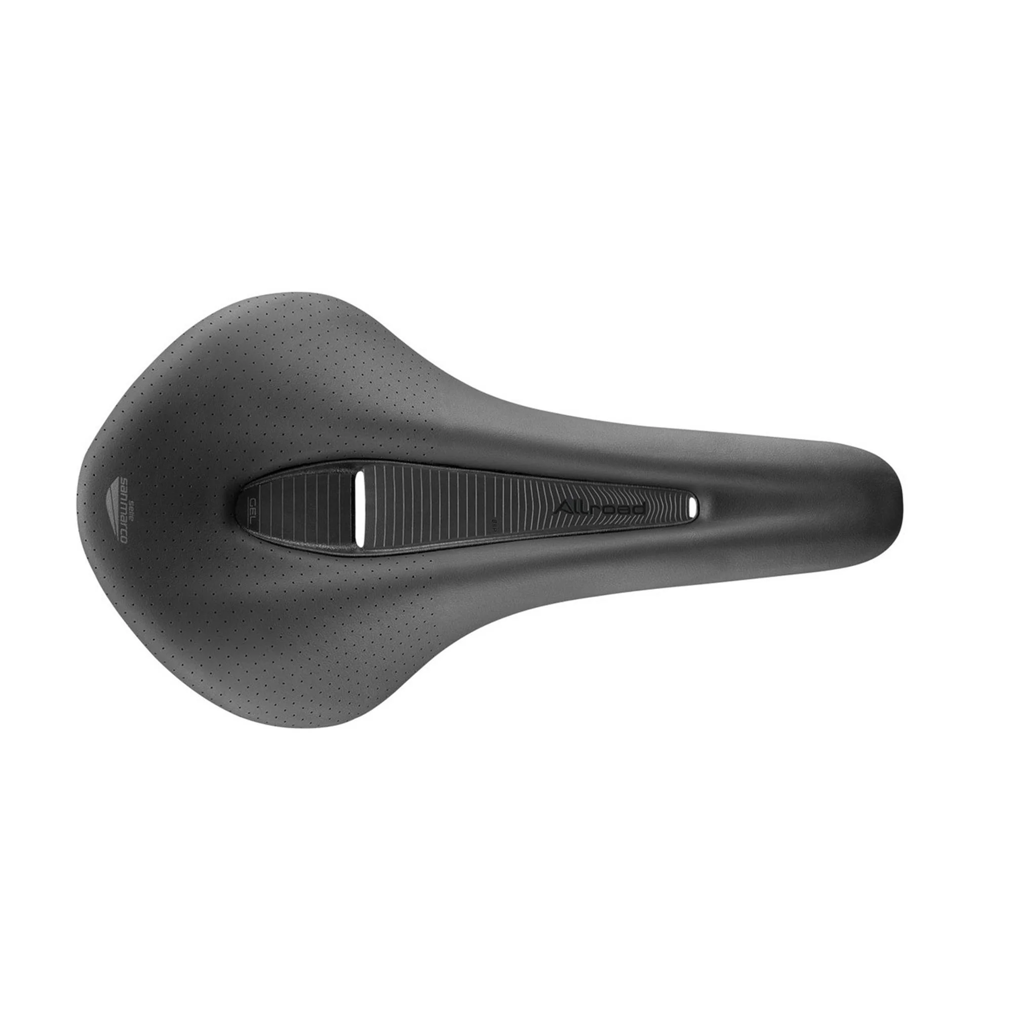 San Marco Allroad Shield Supercomfort Racing Saddle: BLACK/BLACK L3 - 140MM