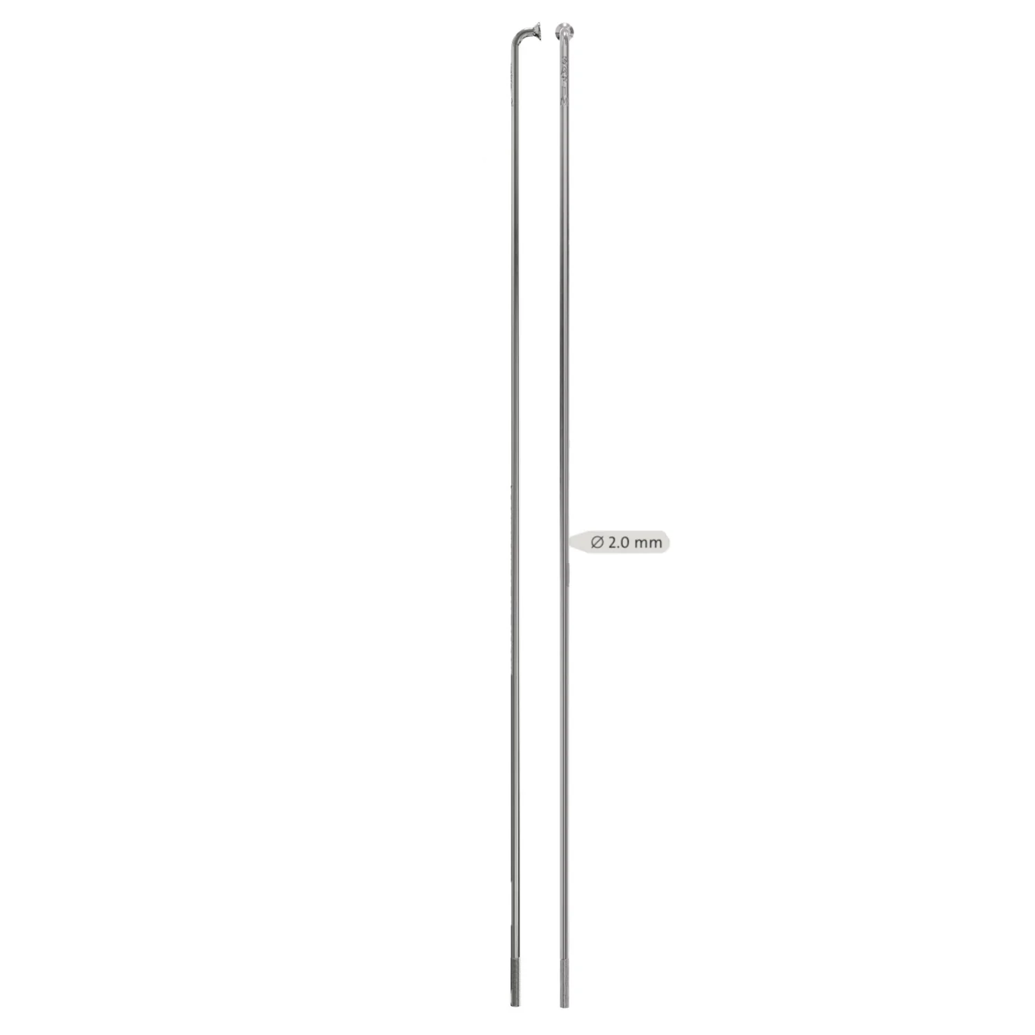 Sapim Leader 14g Silver J-Bend Pack