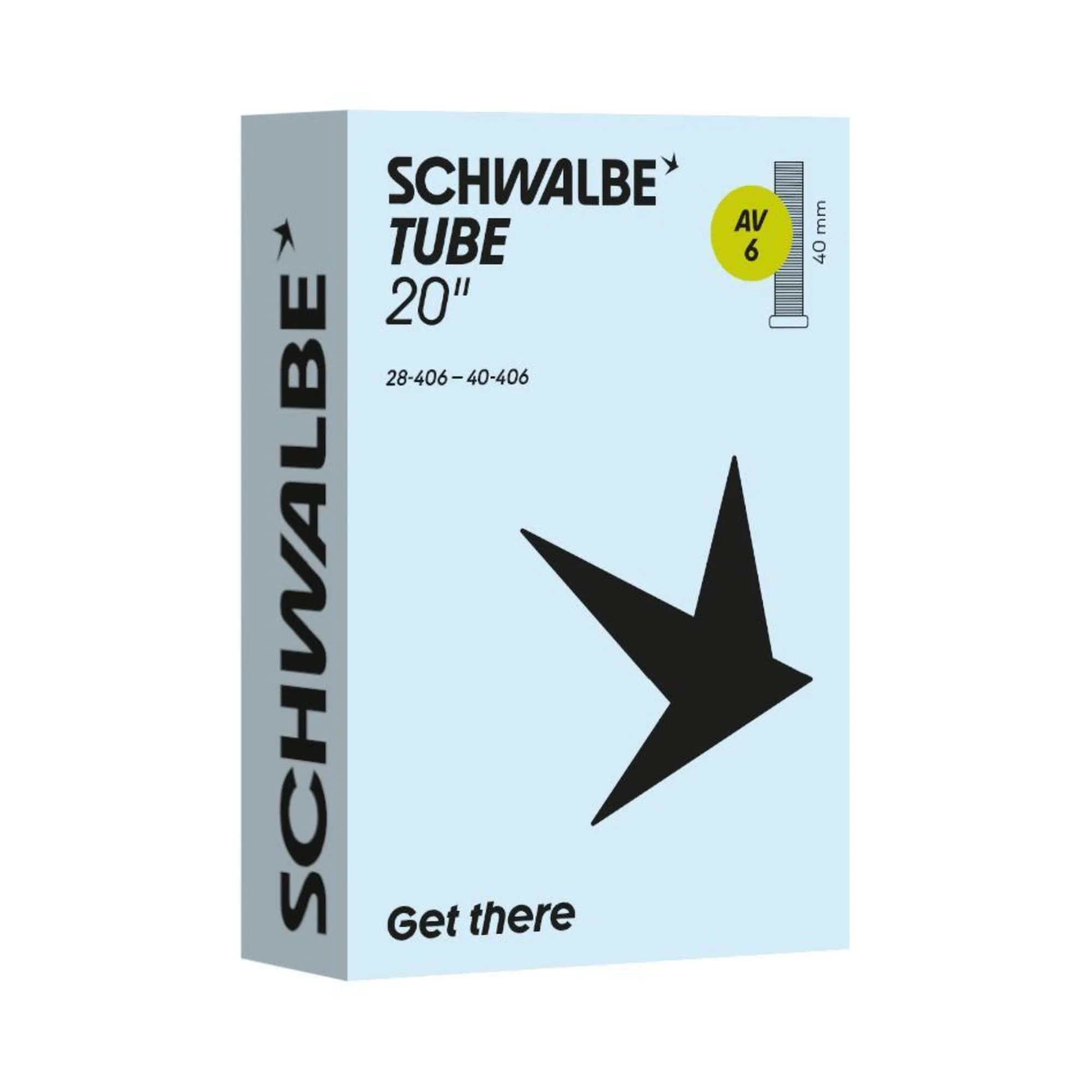 Schwalbe AV6 Inner Tube 20 x 1.35-1.50