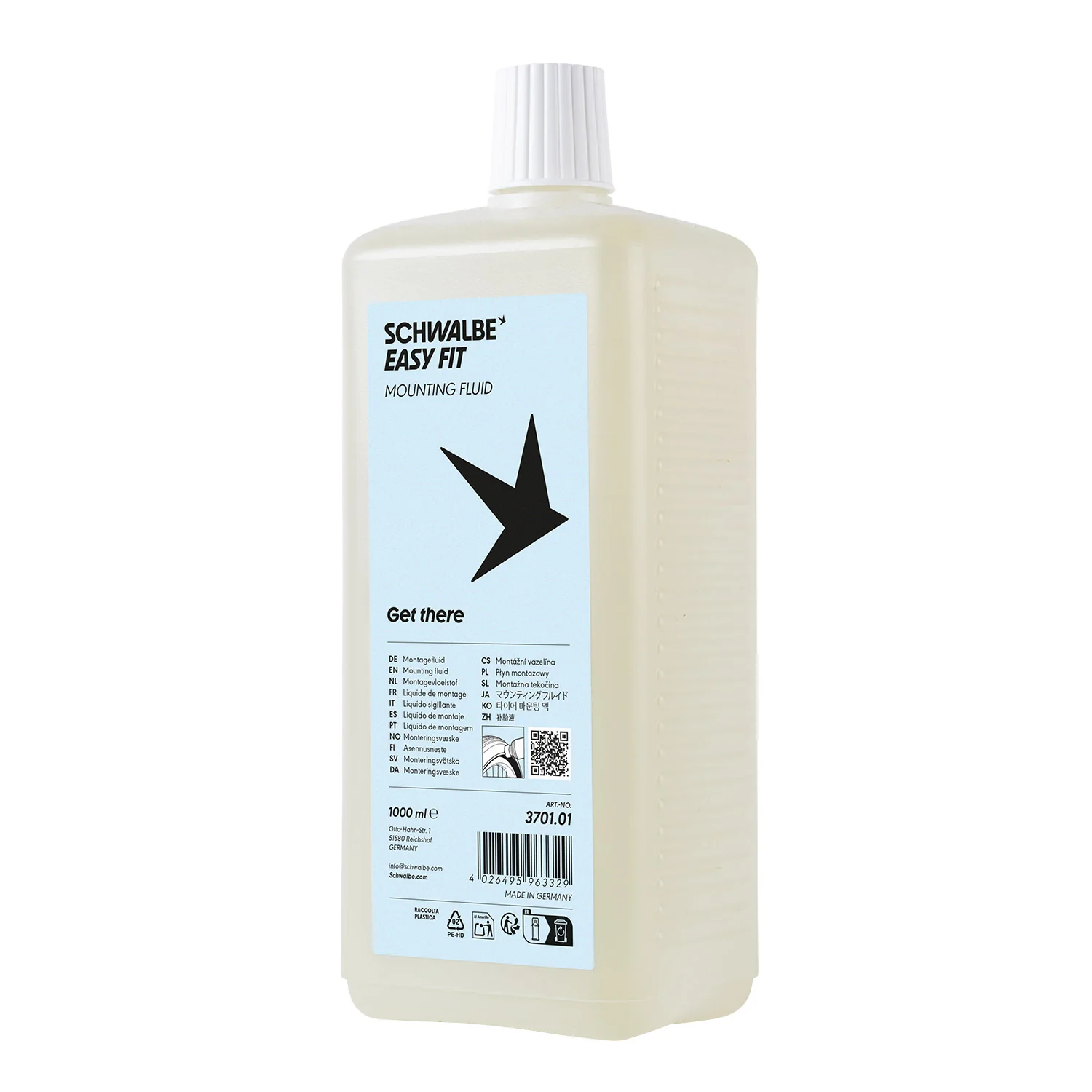 Schwalbe Easy Fit Mounting Fluid - 1L-New - Mounting Fluid
