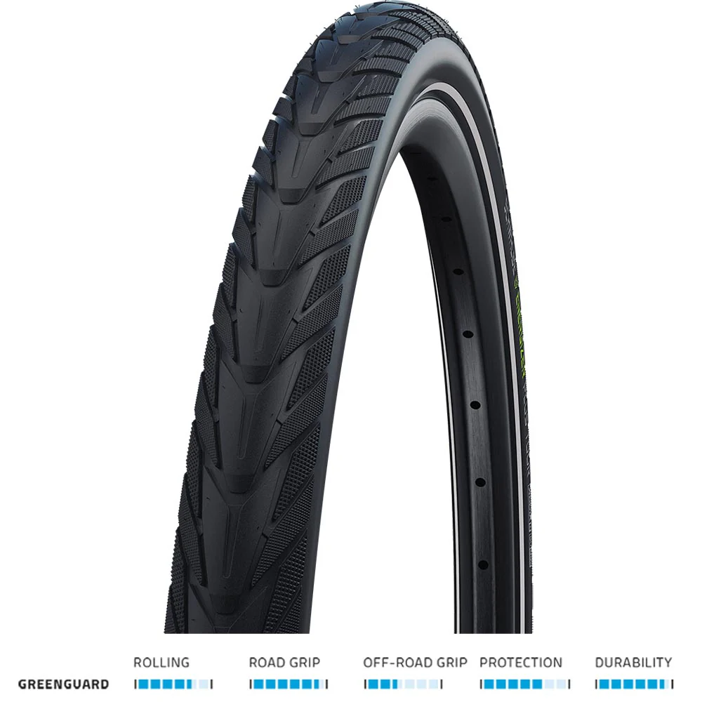 Schwalbe Energizer Plus GreenGuard 28x2.15 Blk/Refl