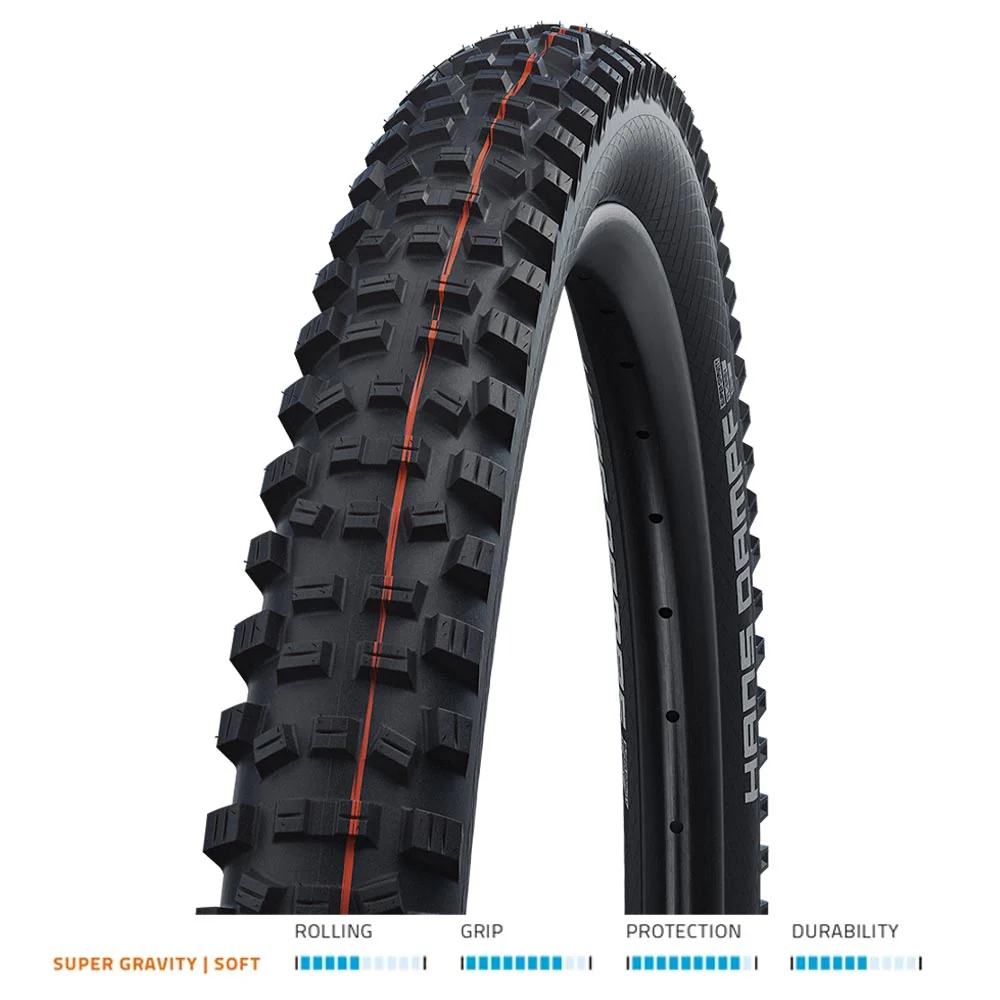 Schwalbe Hans Dampf Evo SuperG Soft TLE 27.5 x 2.35 Fold