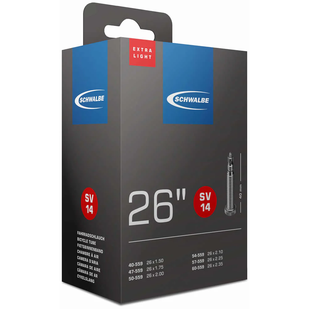 Schwalbe SV14 Extralight Inner Tube 26 x 1.50-2.00