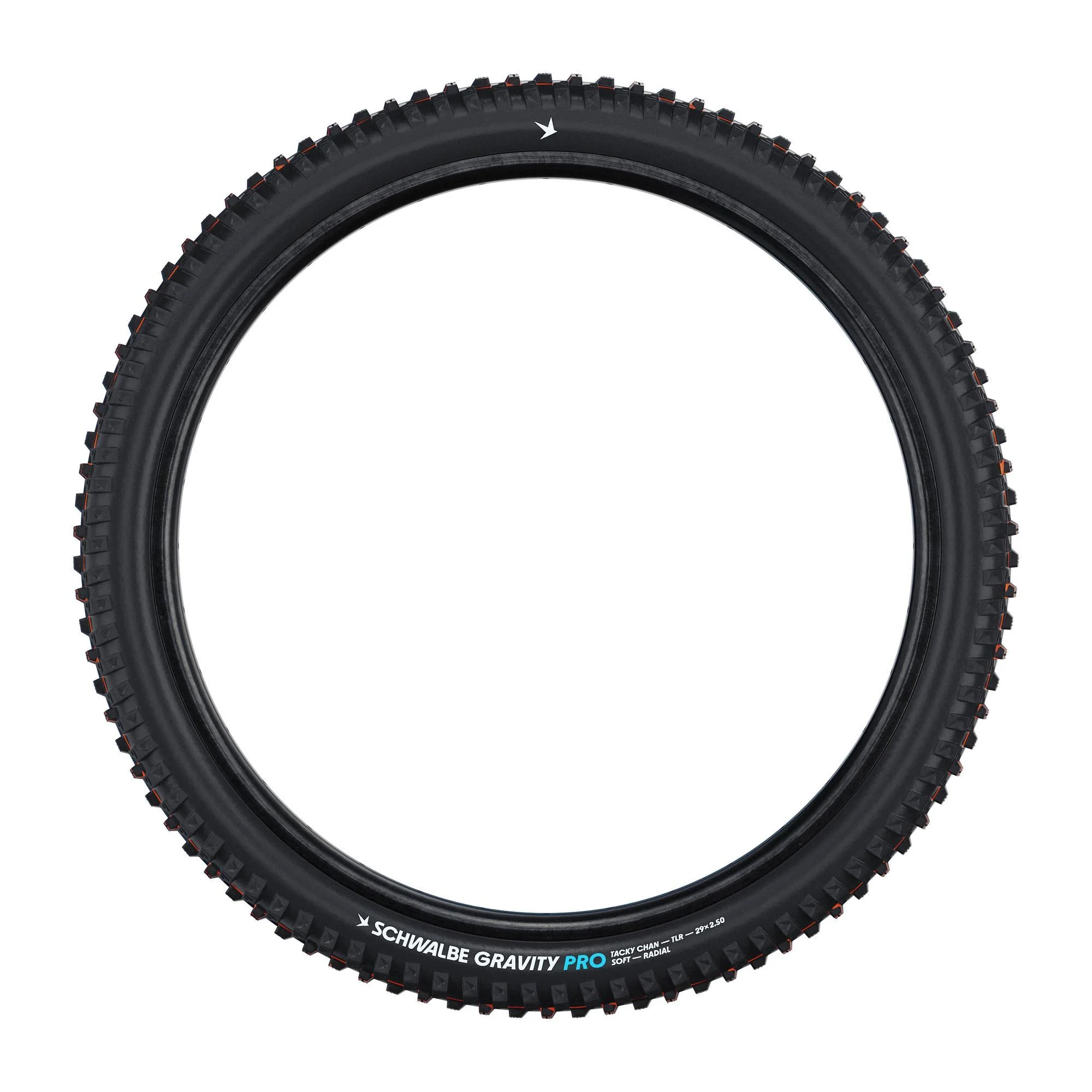 Schwalbe Tacky Chan 27.5 x 2.50 Trail Pro Soft Radial TLR - Image 3