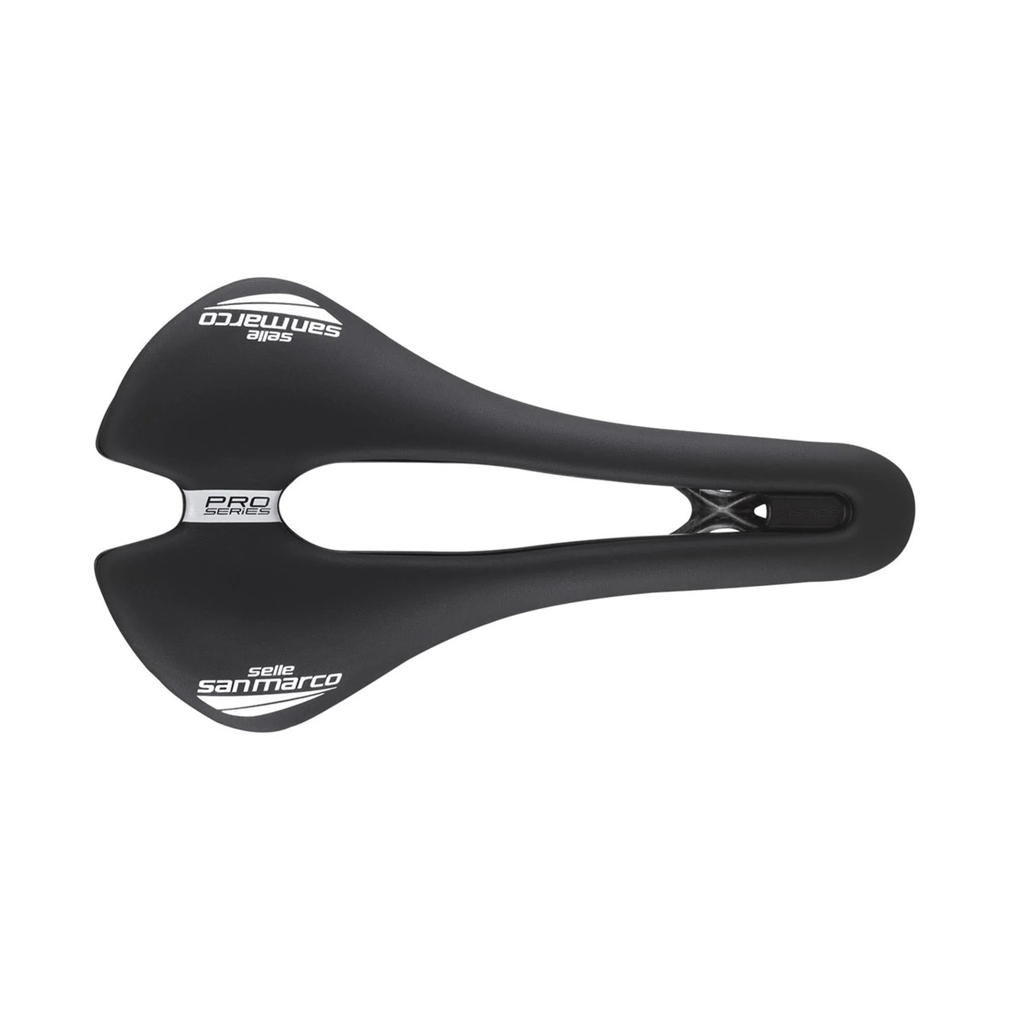 Selle San Marco Aspide Short Carbon FX Pro Series Saddle - Black