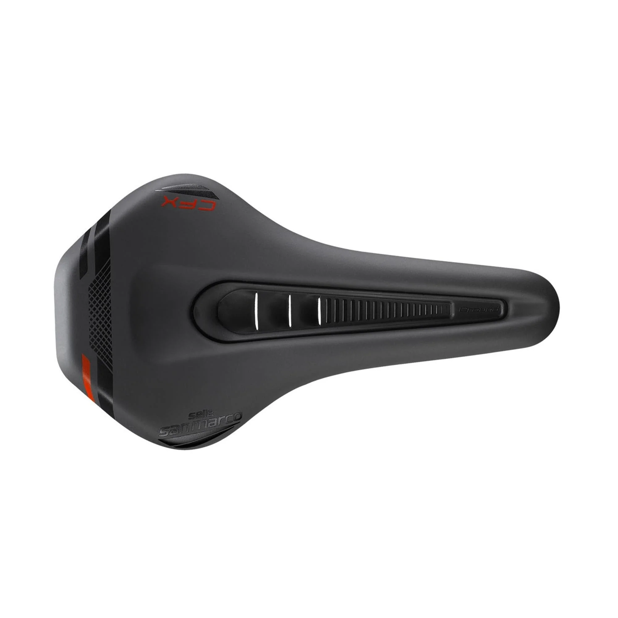 Selle San Marco Ground Shield Carbon FX Sadde: BLACK/BLACK L3
