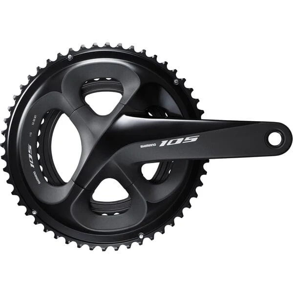 Shimano 105 FC-R7000 105 double chainset; HollowTech II 175 mm 52 / 36T; black