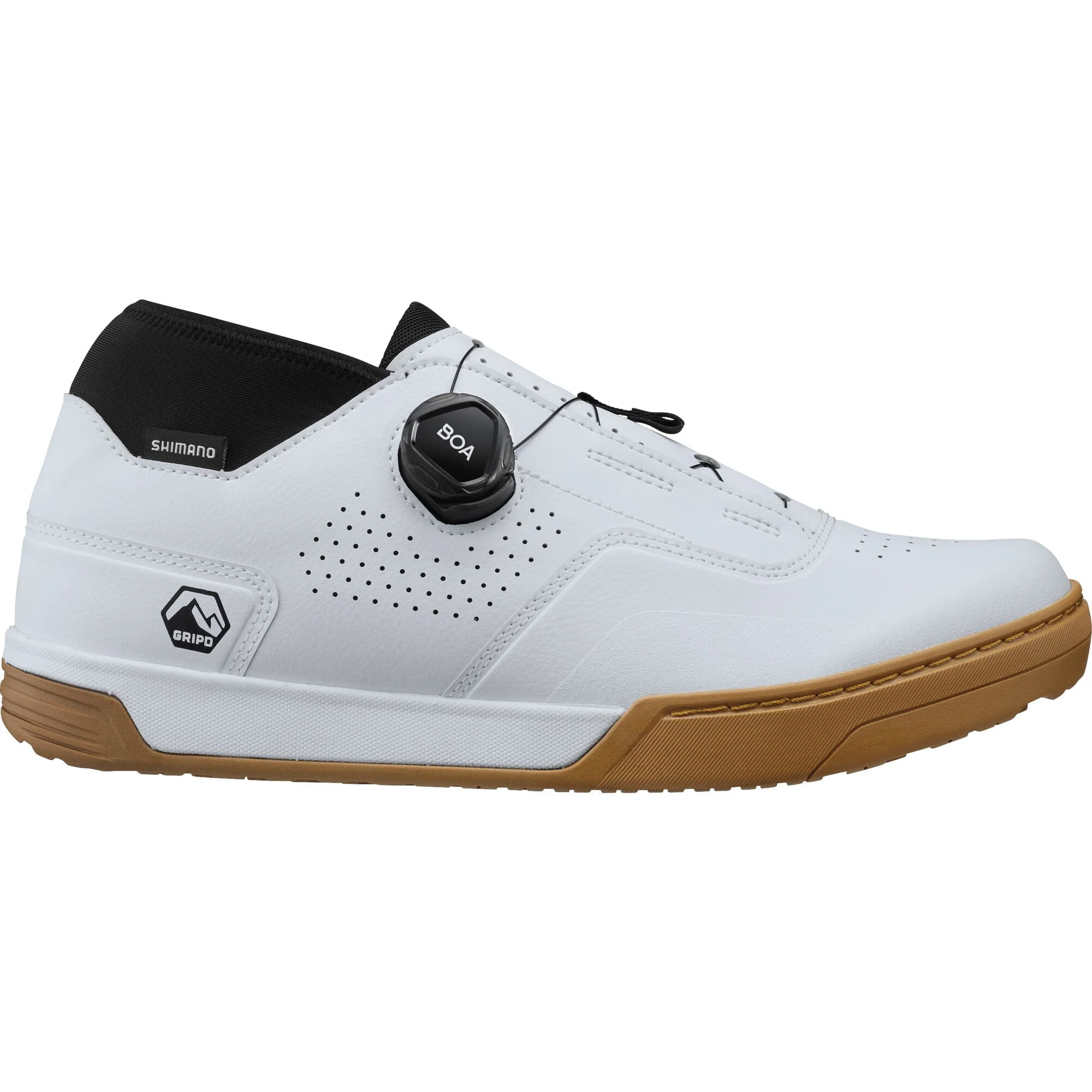 Shimano Clothing GF8 (GF800) Shoes; White; Size 48