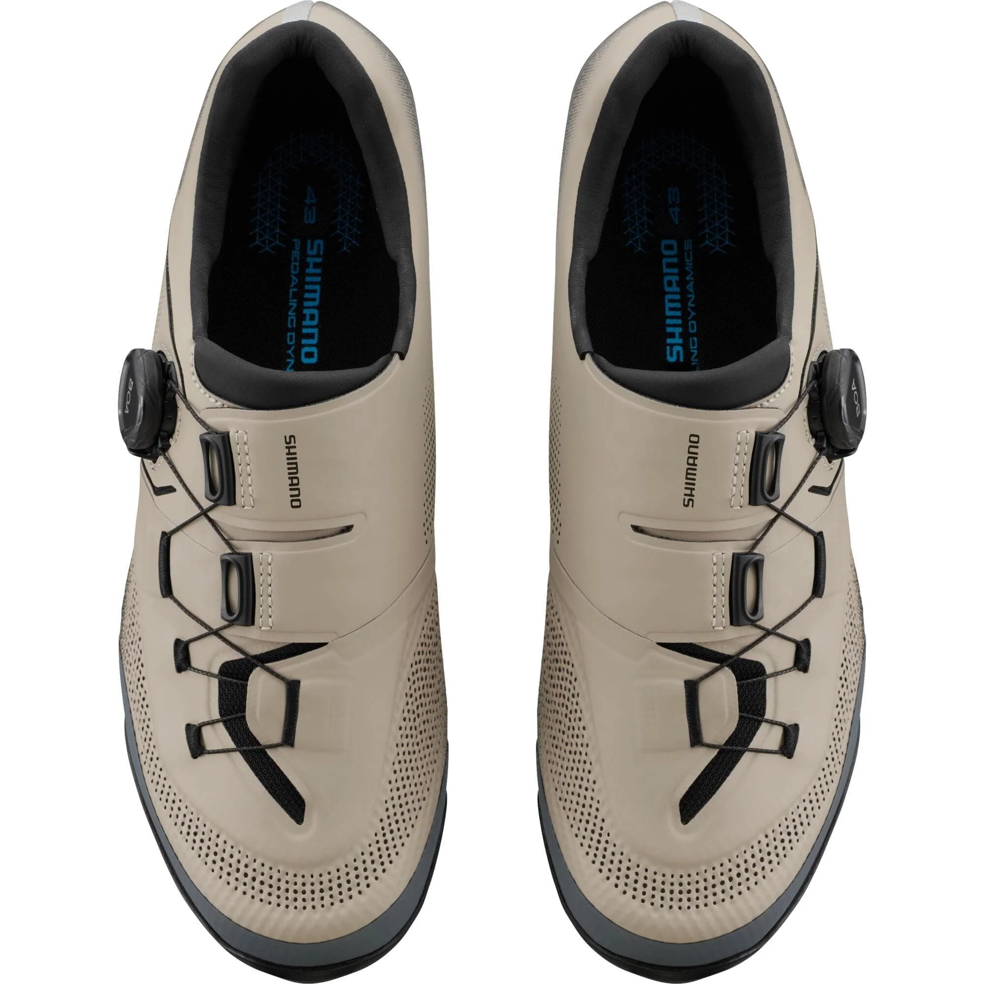 Shimano Clothing XC5 (XC503) Shoes, Sand Beige, Size 43 - Image 3