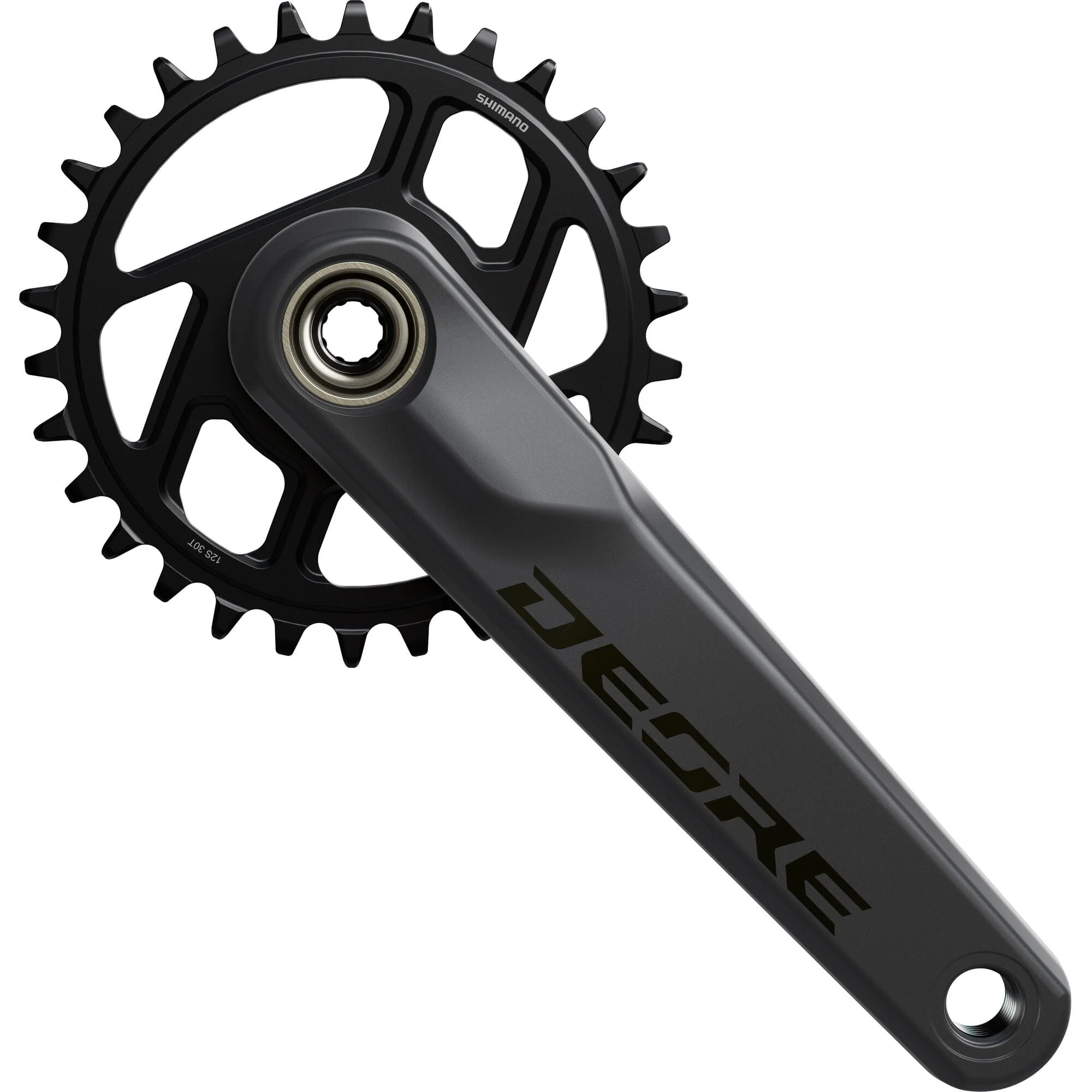 Shimano Deore FC-M6200 Deore chainset; 12-speed; 175 mm; 55 mm chainline; 30T
