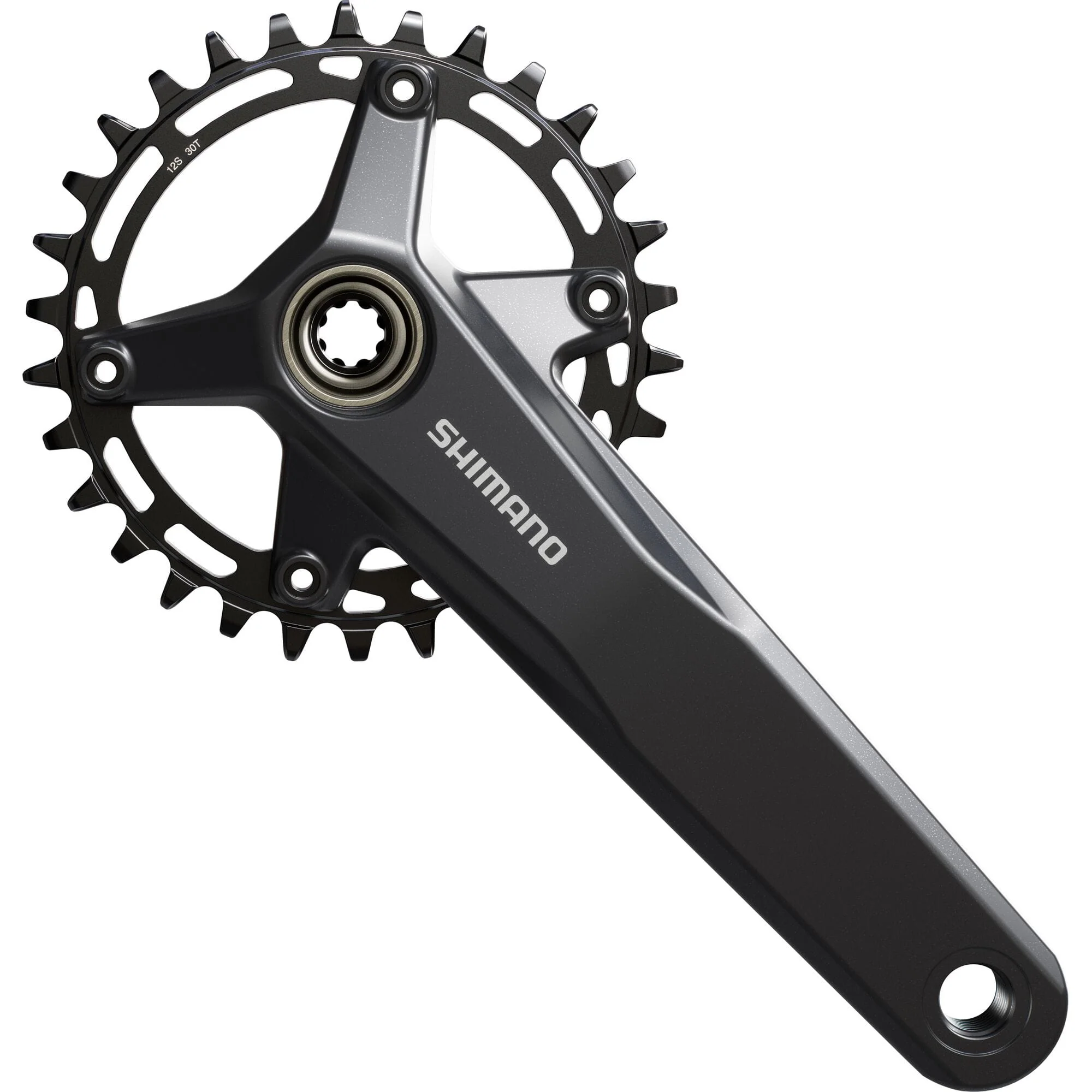 Shimano Deore FC-MT520 Deore chainset; 12-speed; 165 mm; 55 mm chainline; 30T