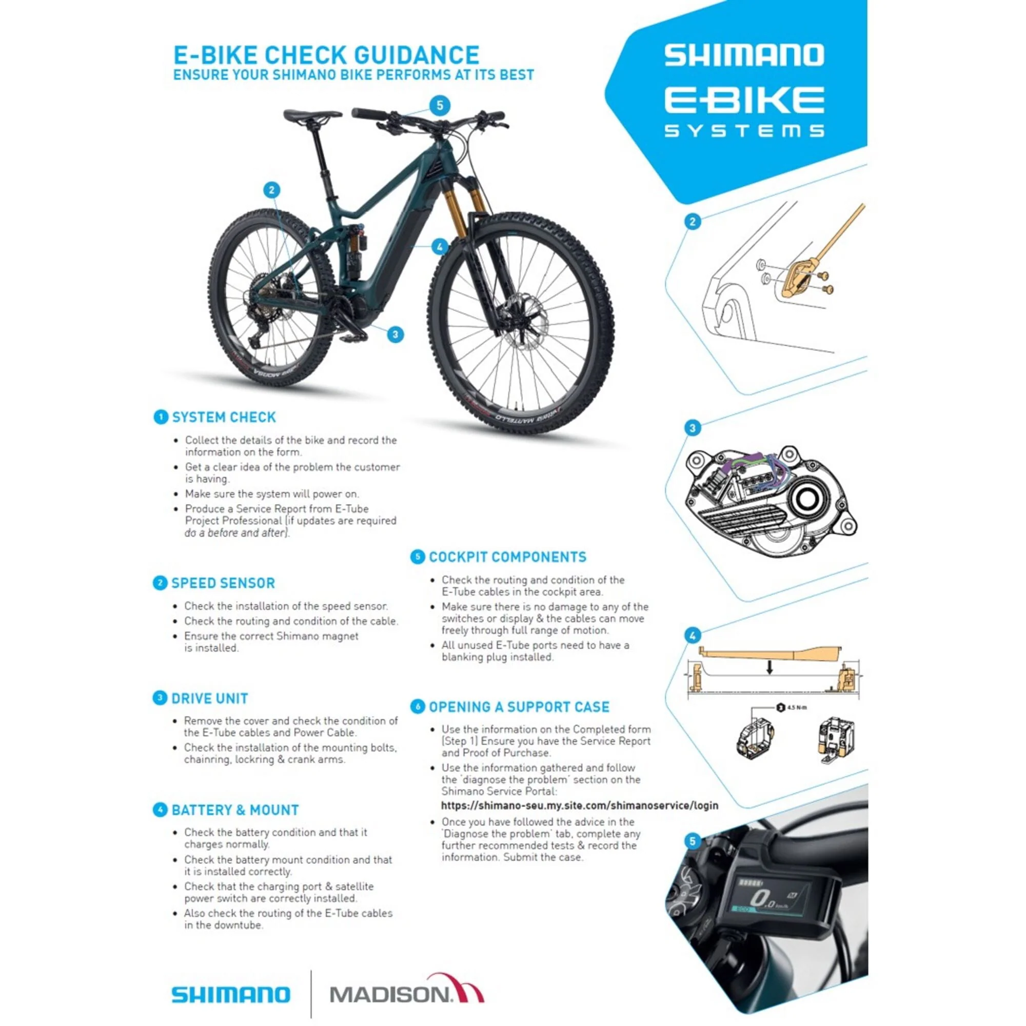 Shimano Shimano EBike Premium Centre Posters