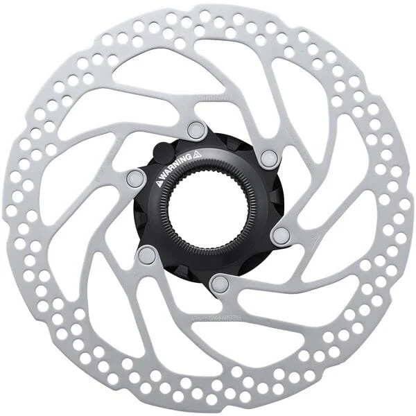 Shimano STEPS RT-EM300 rotor with internal and external lockring; 180 mm