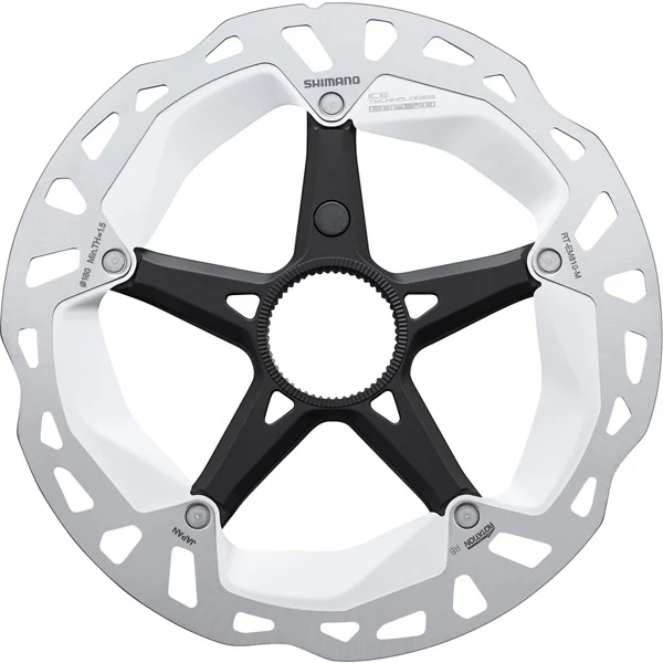 Shimano STEPS RT-EM810 Steps rotor; internal lockring and magnet; Ice Tech; 160 mm