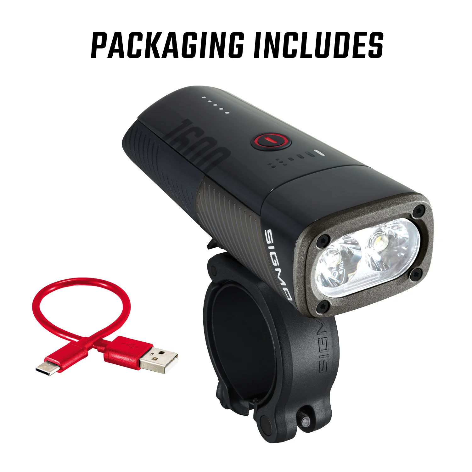 Sigma Buster 1600 Headlight w/hbar mount - Image 10