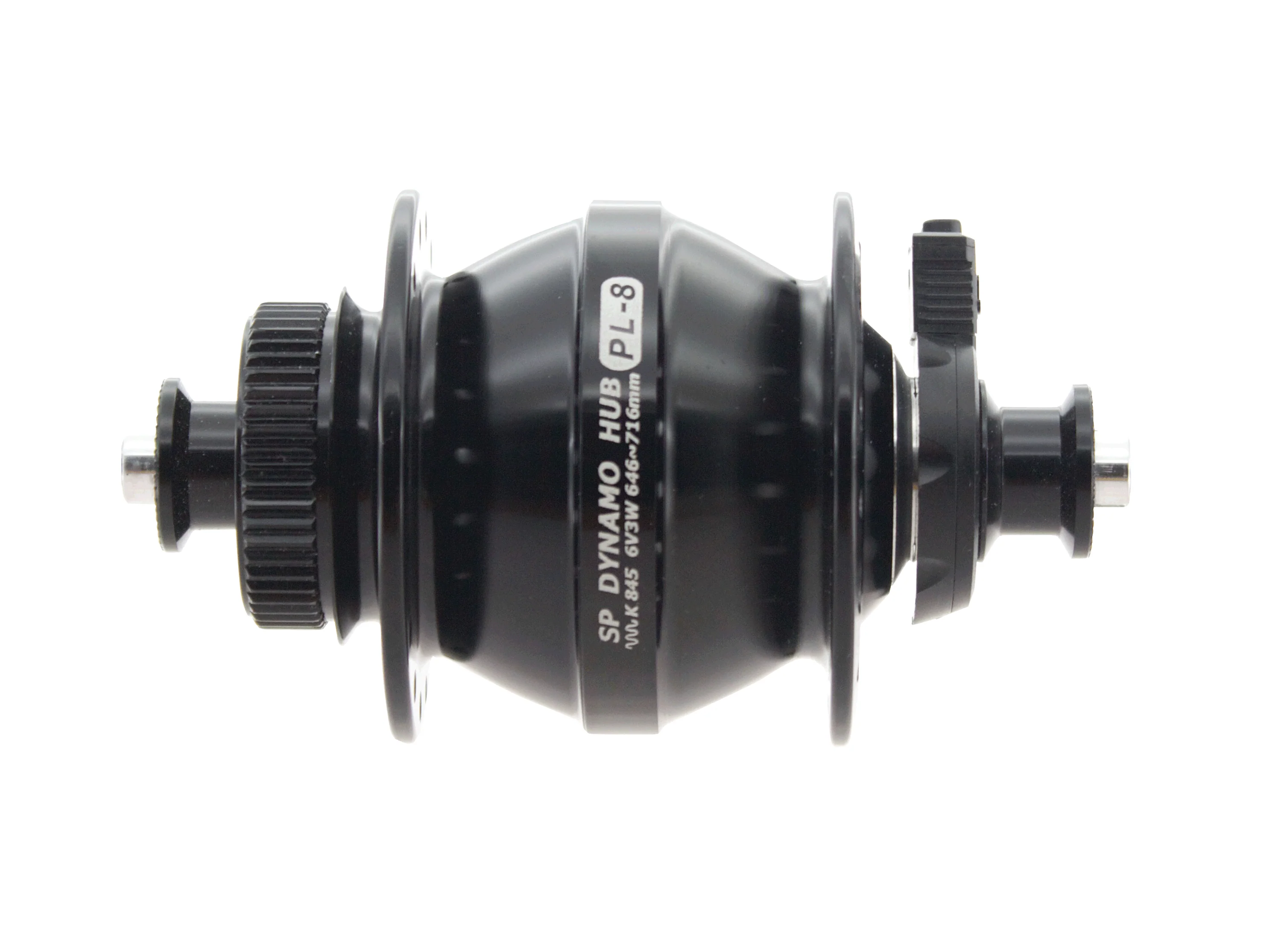 SP Dynamo PL-8 Power Dynamo Hub 36H Black