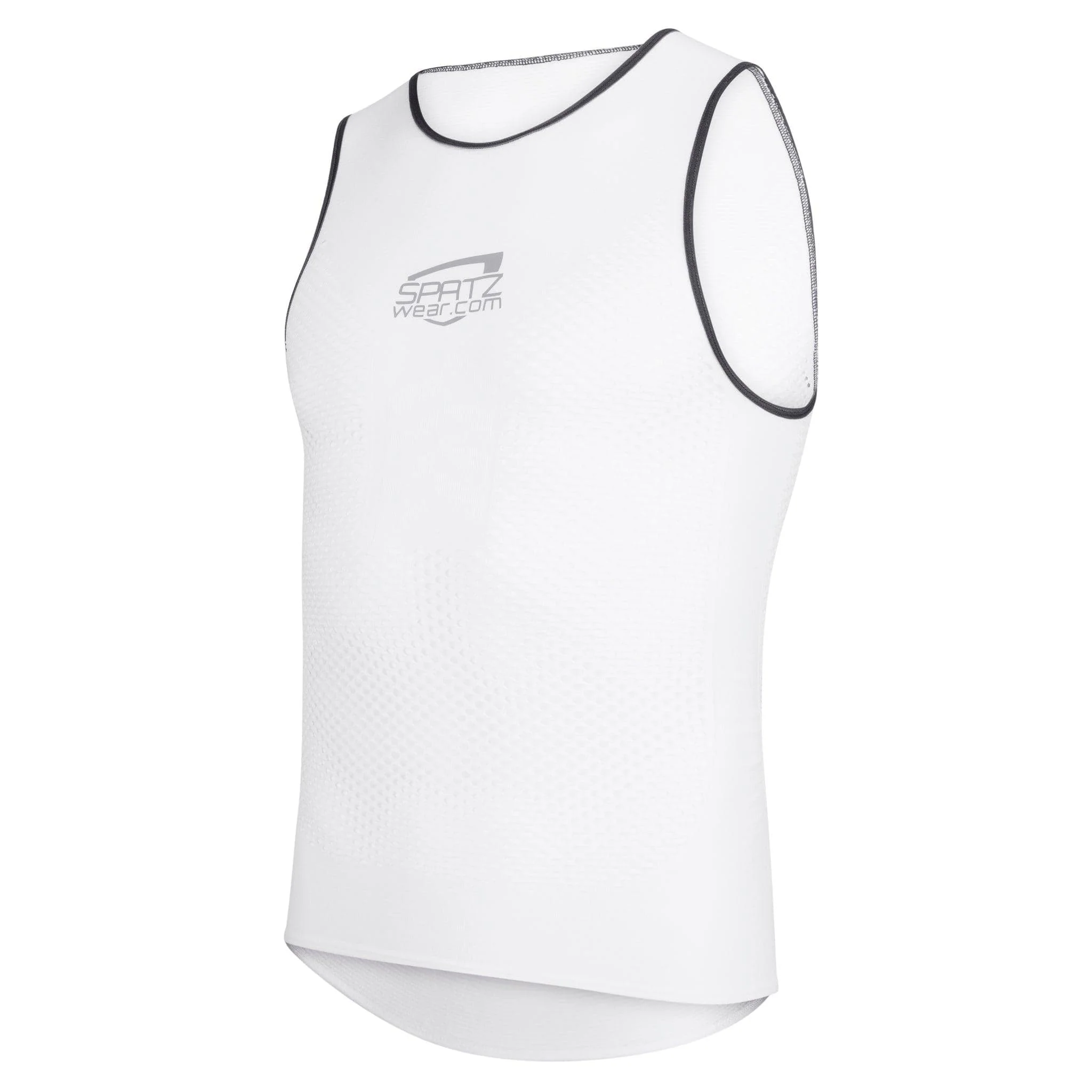 Spatzwear Coolr Summer/Indoor Baselayer: WHITE S