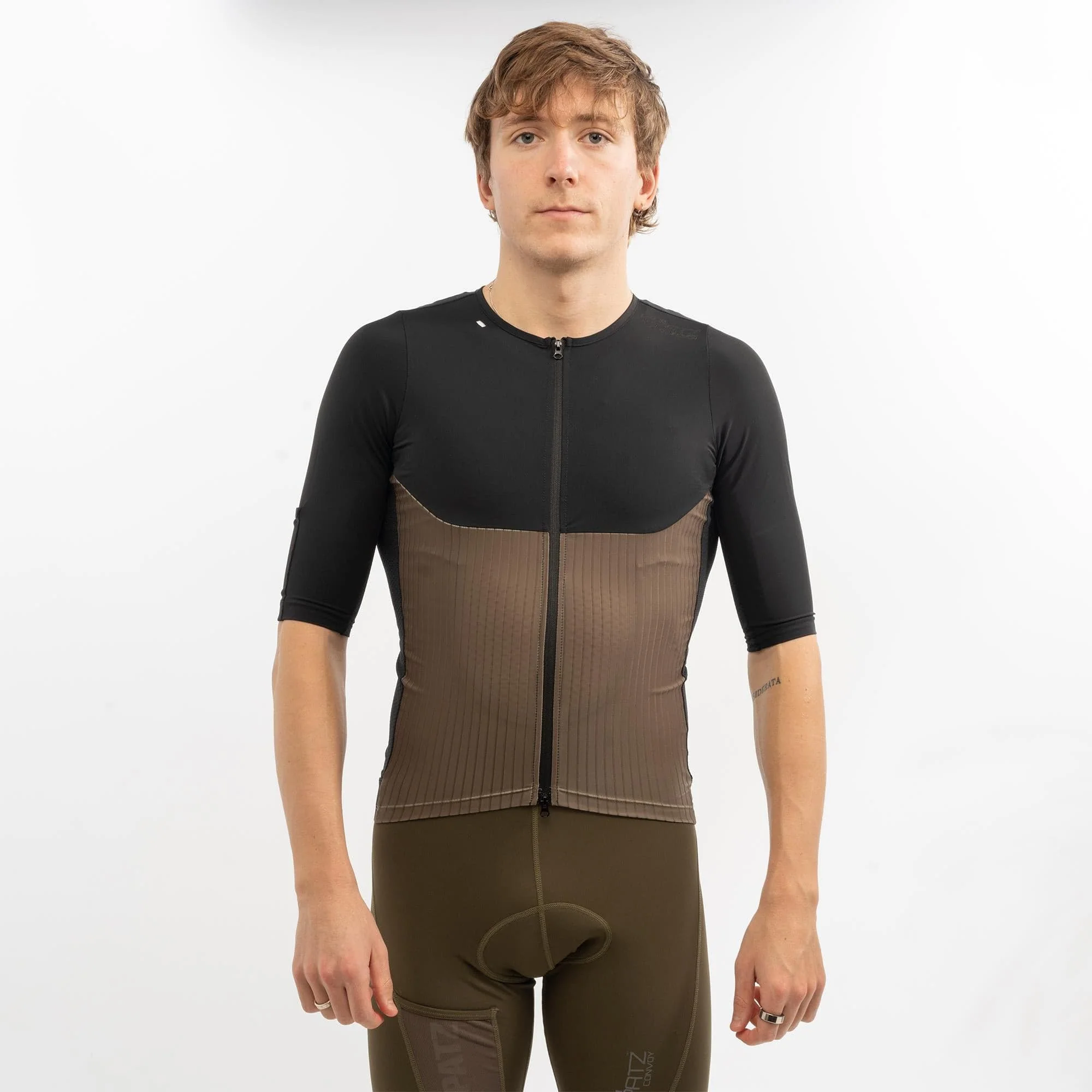 Spatzwear Squadron SS Jersey: DARK BROWN S