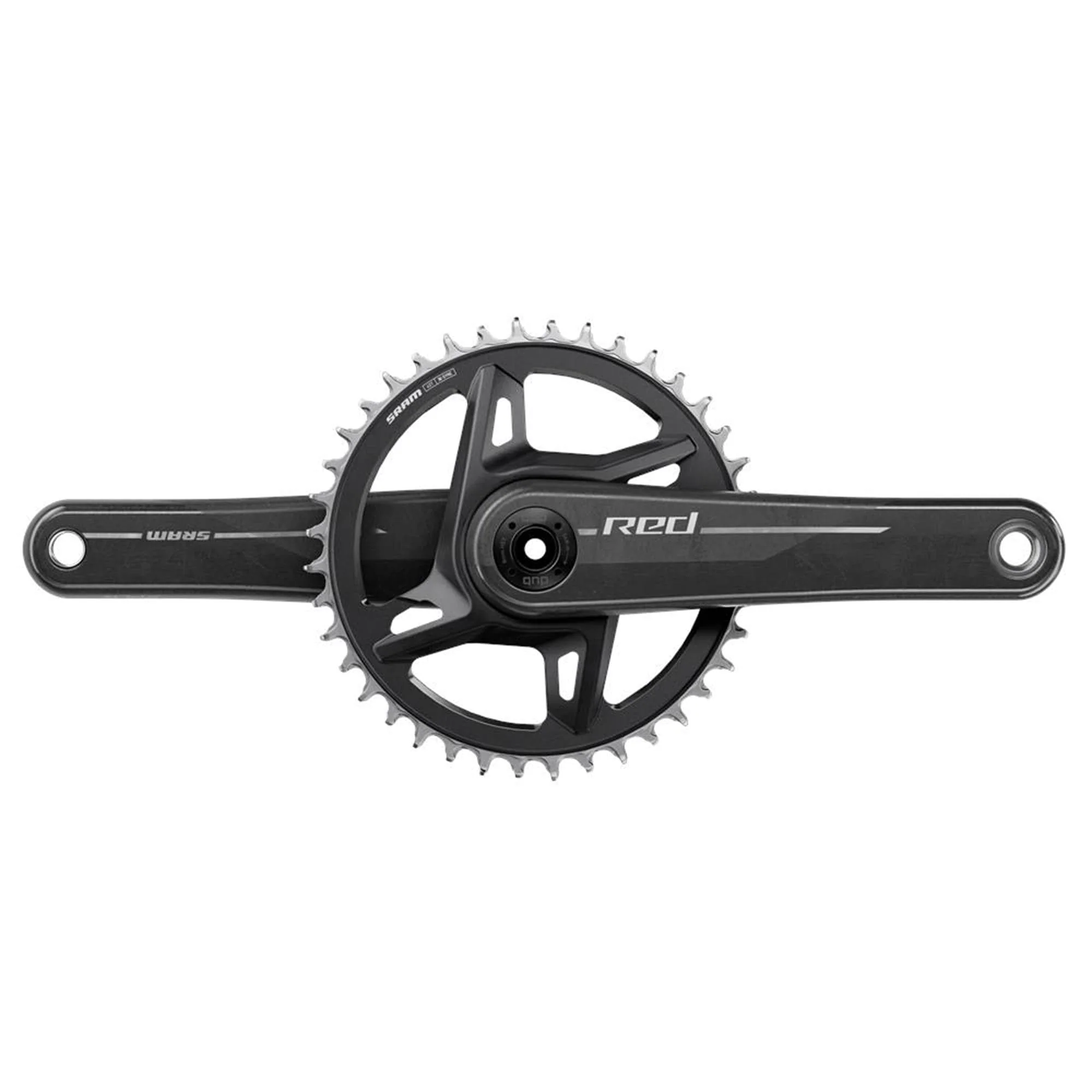 SRAM Crankset Red 1X E1 XPLR DUB Wide Direct Mount 40T (BB Not Included): 167.5MM