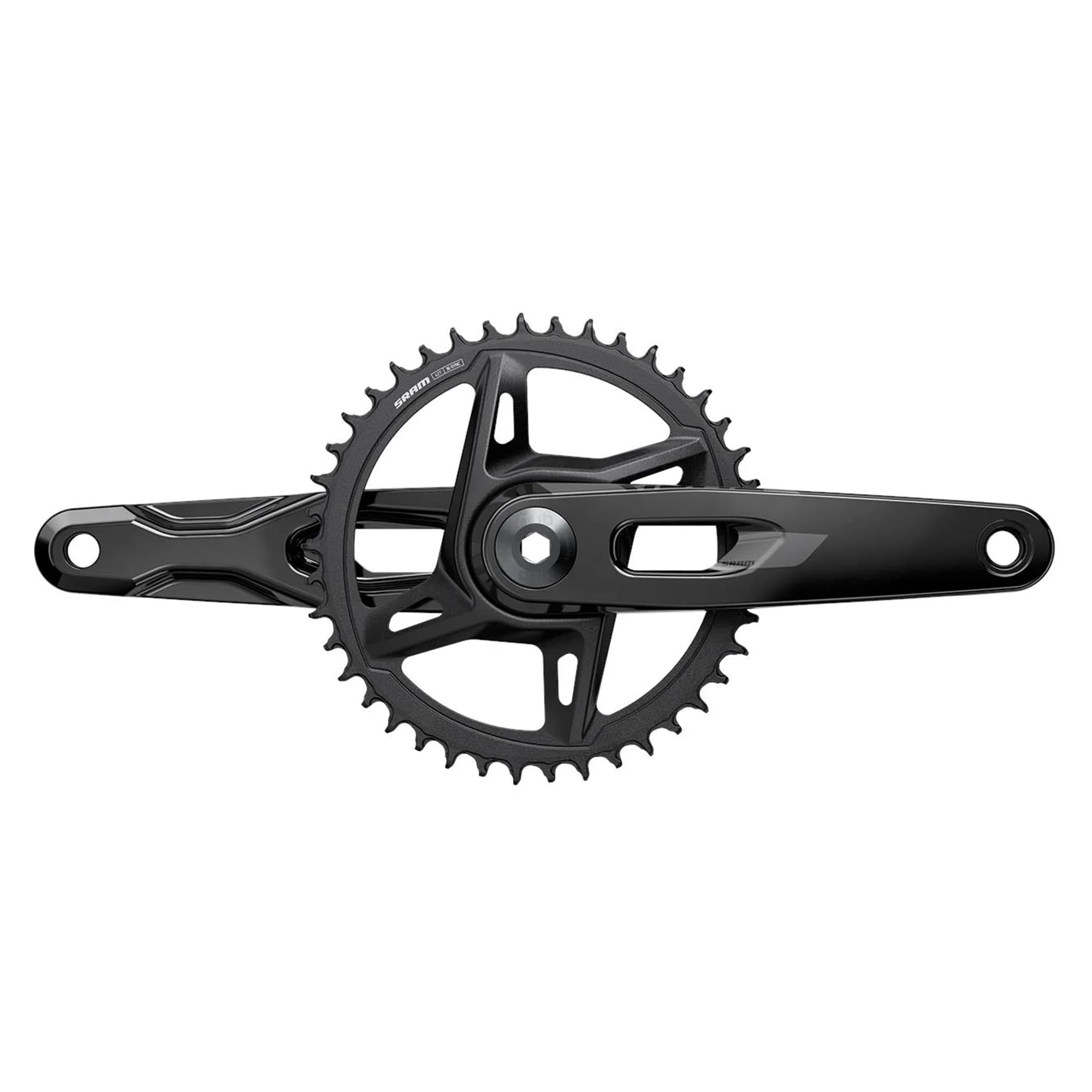 SRAM Crankset RIVAL 1x E1 XPLR DUB WIDE - Direct Mount 42T (BB not included): 160MM